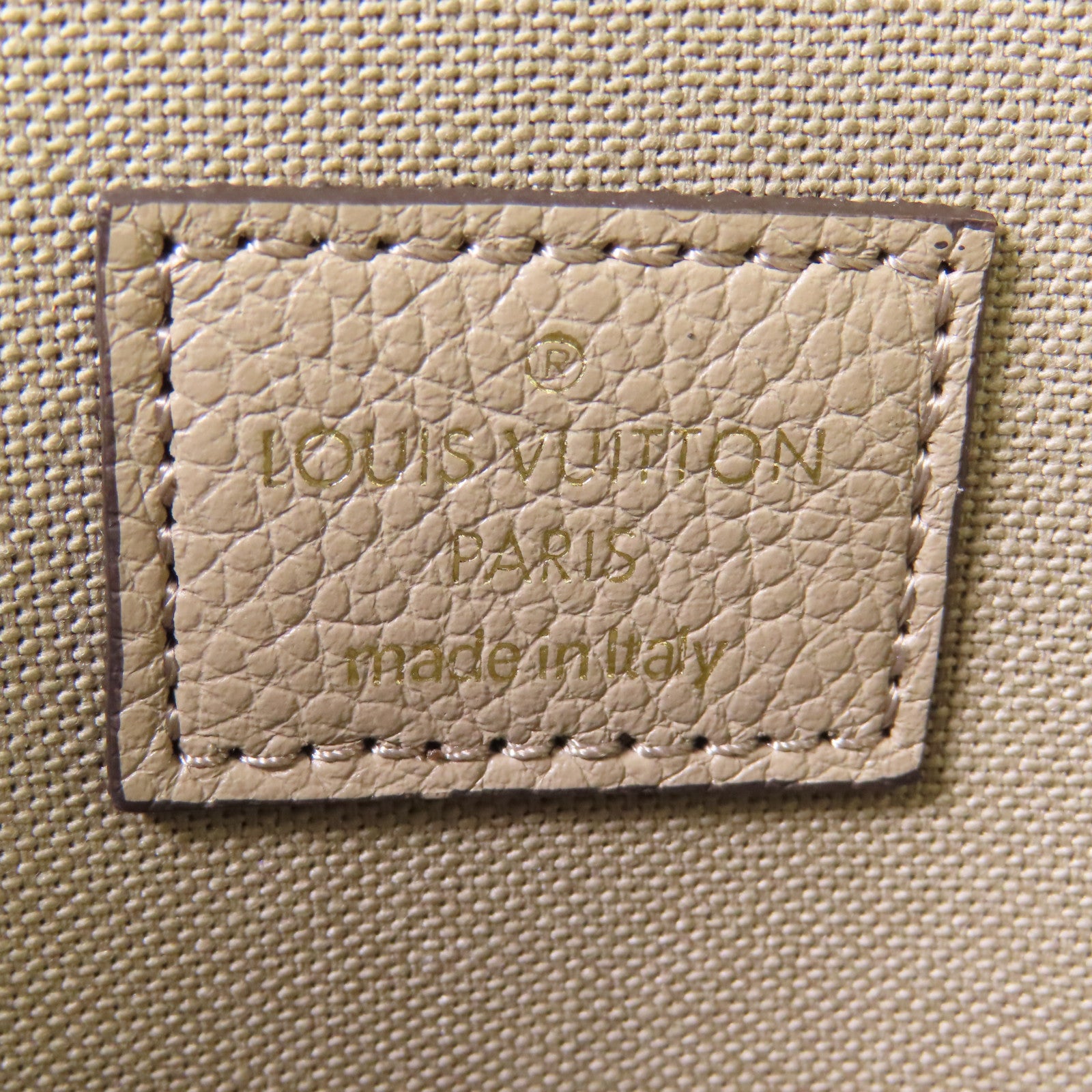 LOUIS VUITTON Monogram Empreinte Felicie Pochette金扣鏈帶肩背袋