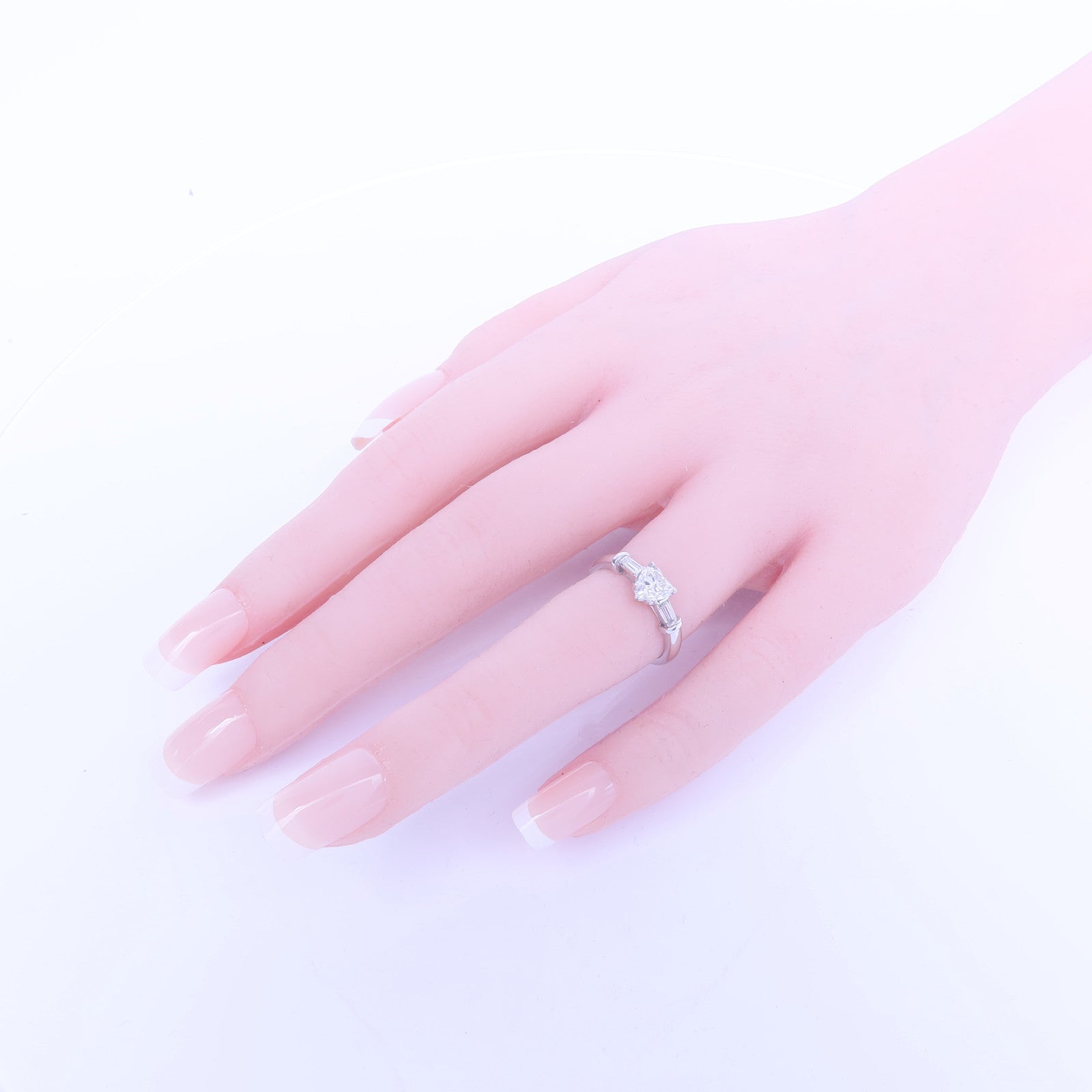 JEWELRY 18K白金Diamond Ring鑽石戒指US#4.75