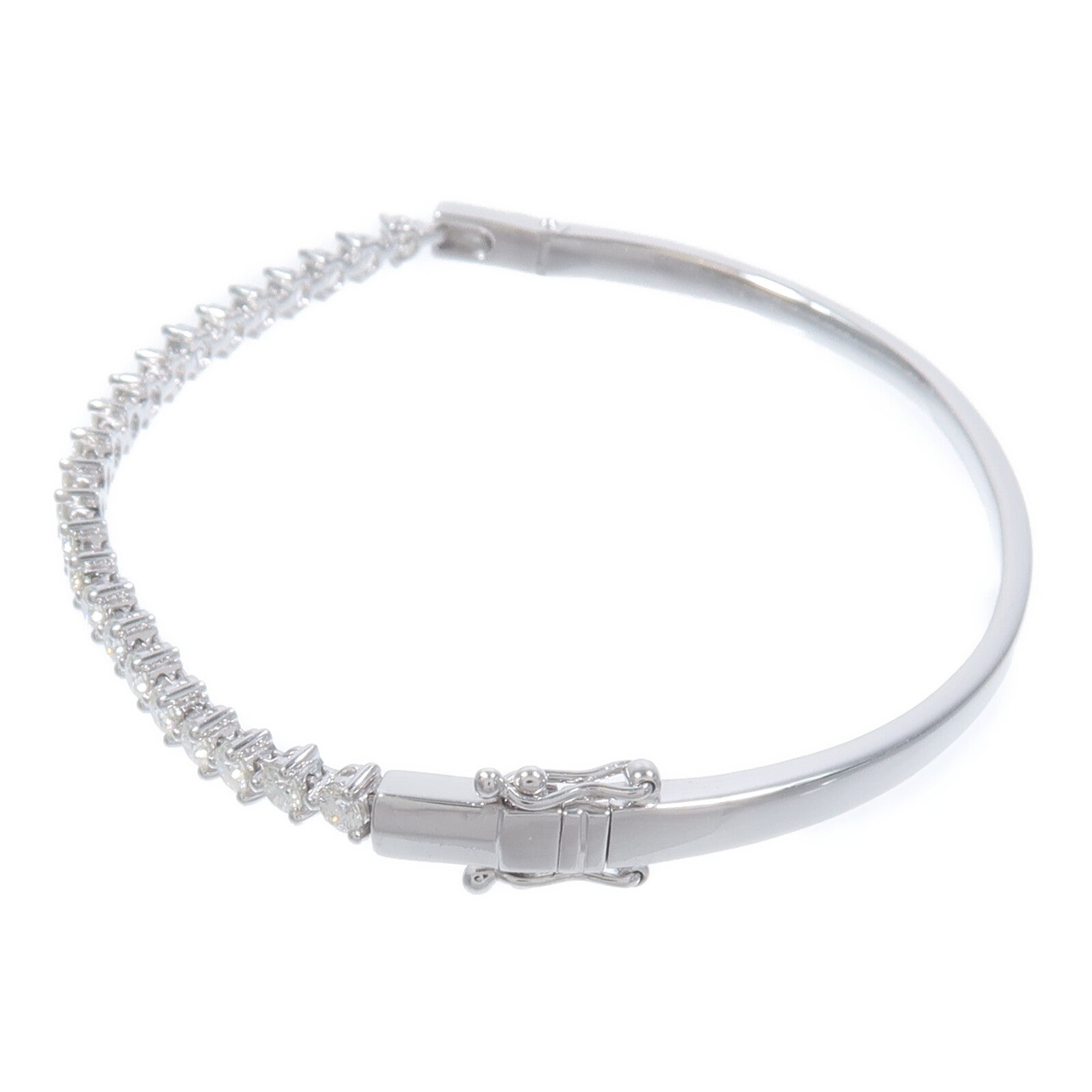 JEWELRY 18K白金Diamond Bracelet鑽石手鏈