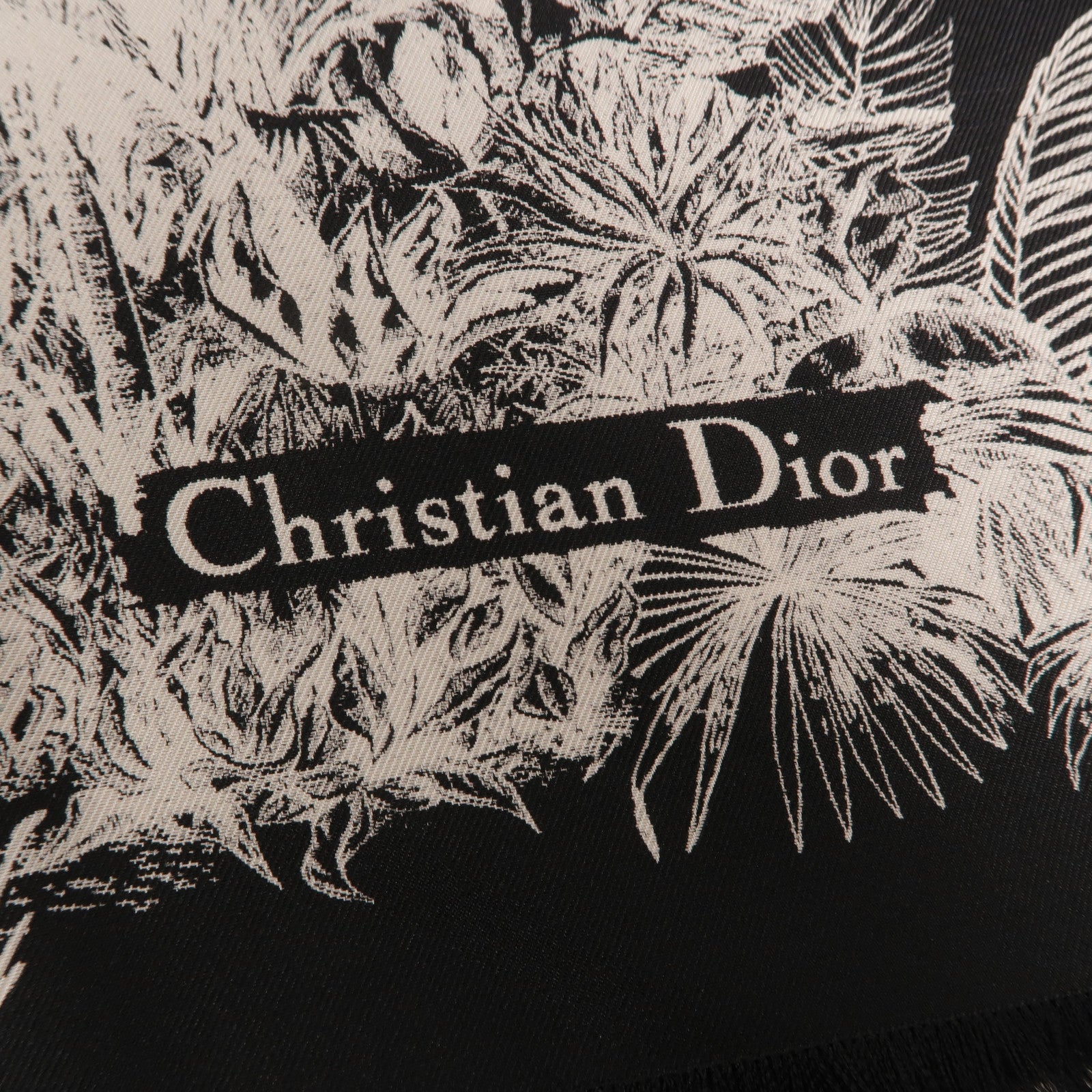 Dior 絲質Toile De Jouy Sauvage 90 Square Scarf絲巾