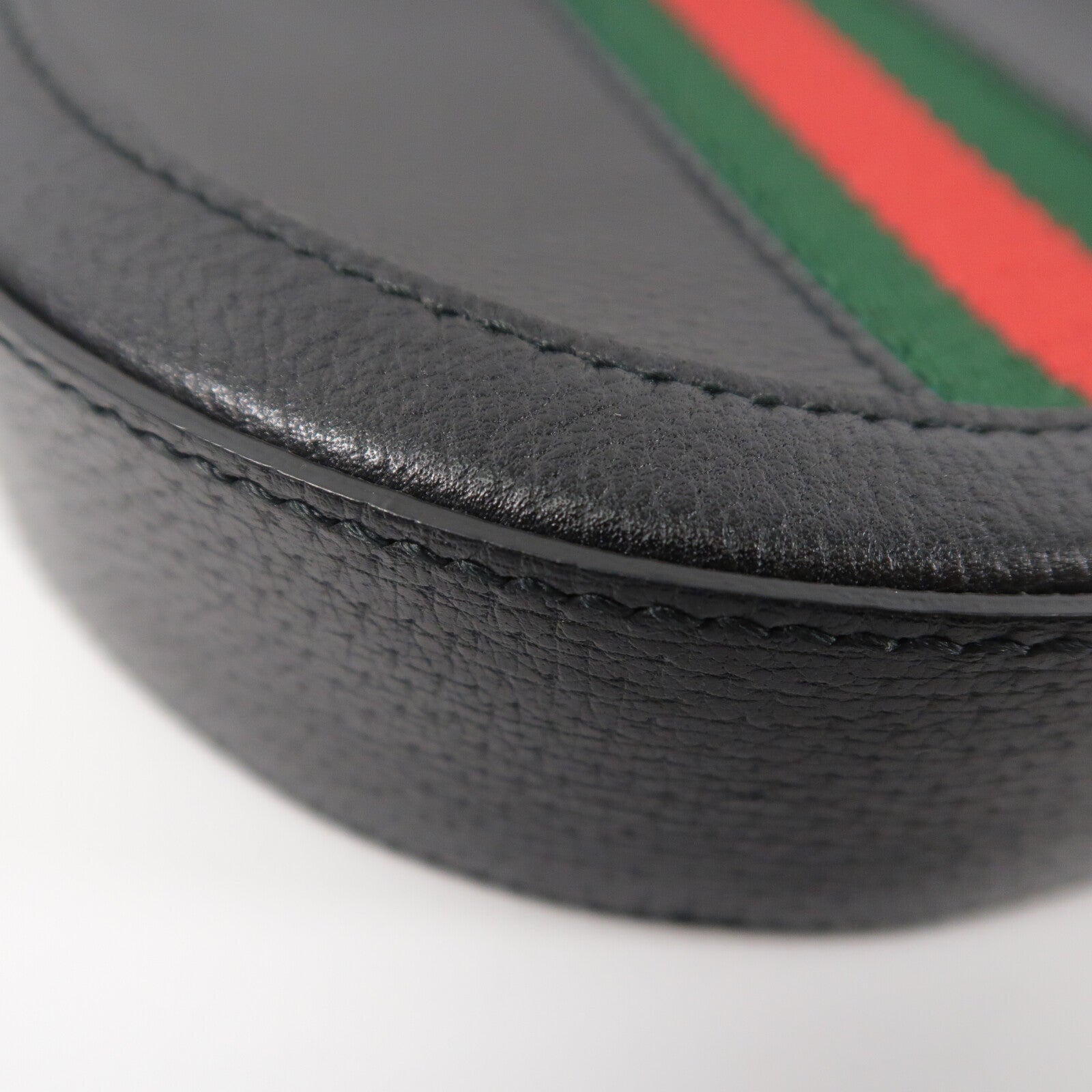 GUCCI 牛皮皮革Ophidia Mini GG Round Shoulder Bag鏈帶肩背袋