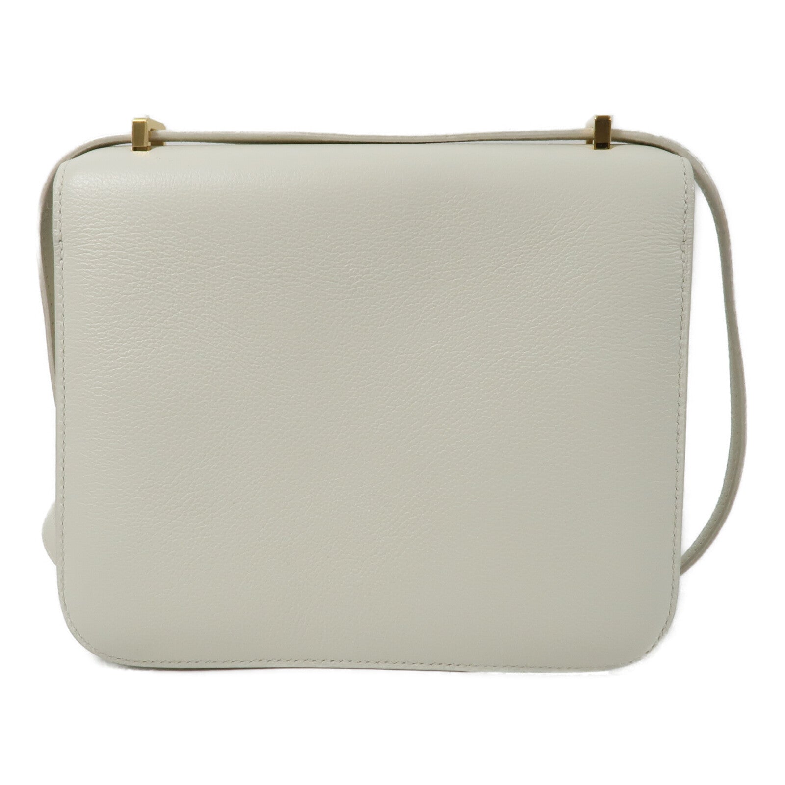 HERMES Evercolor皮革Constance Mini肩背袋Nata