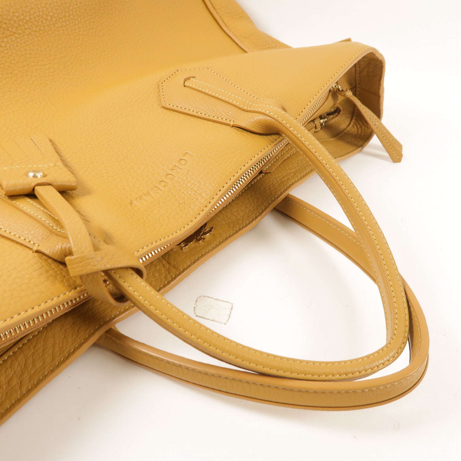 Longchamp 牛皮皮革Penelope Tote手挽肩背兩用袋