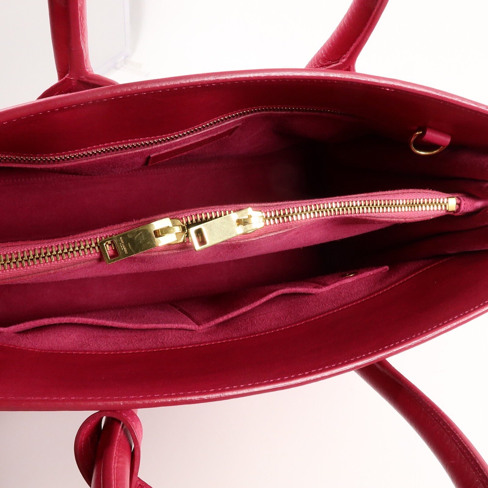 SAINT LAURENT 牛皮皮革Sac De Jour Small手挽肩背兩用袋