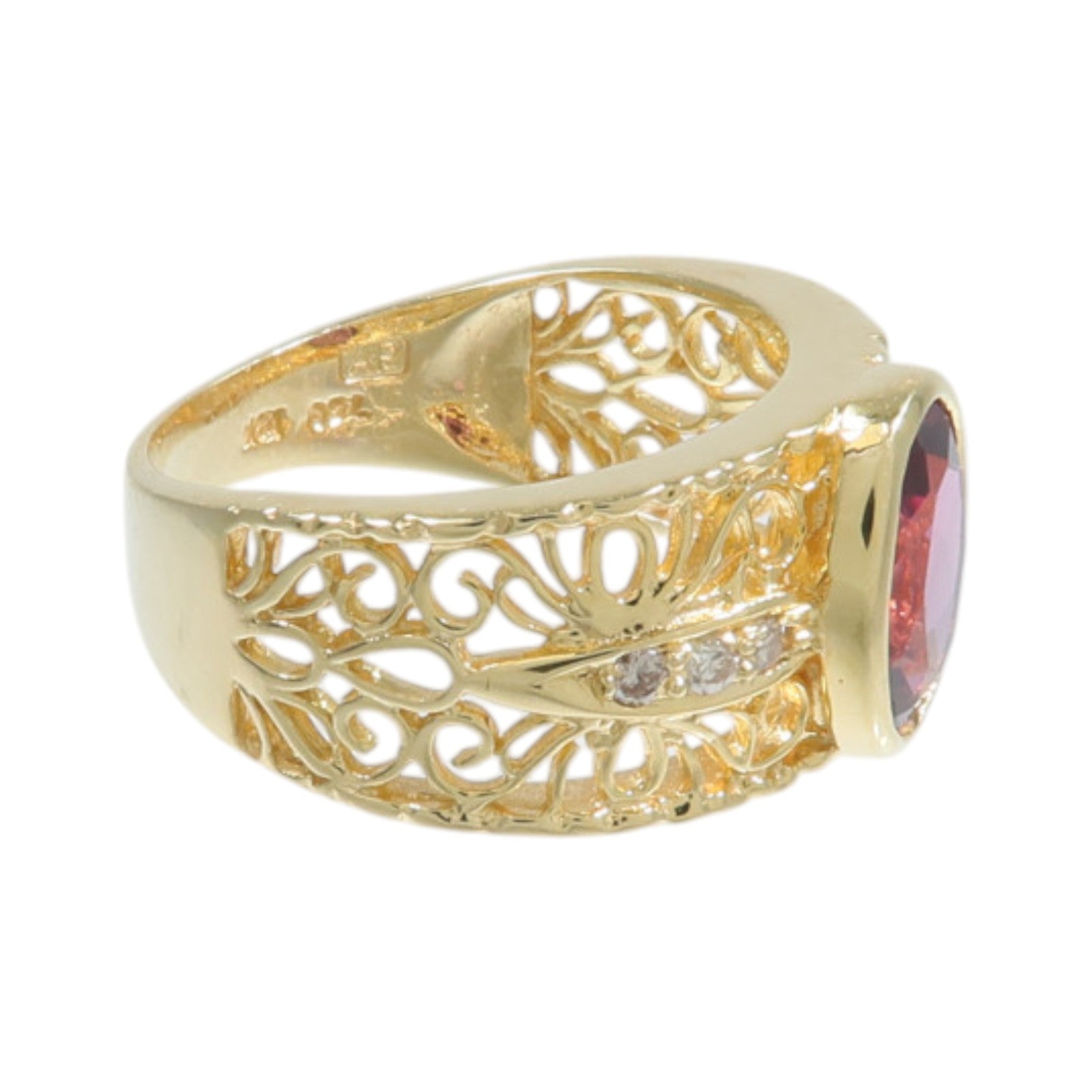 JEWELRY 18K黃金Color Stone Ring彩色寶石戒指