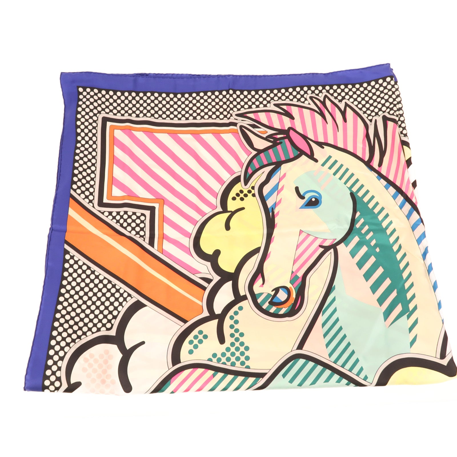 HERMES 絲質Scarf 140X140絲巾