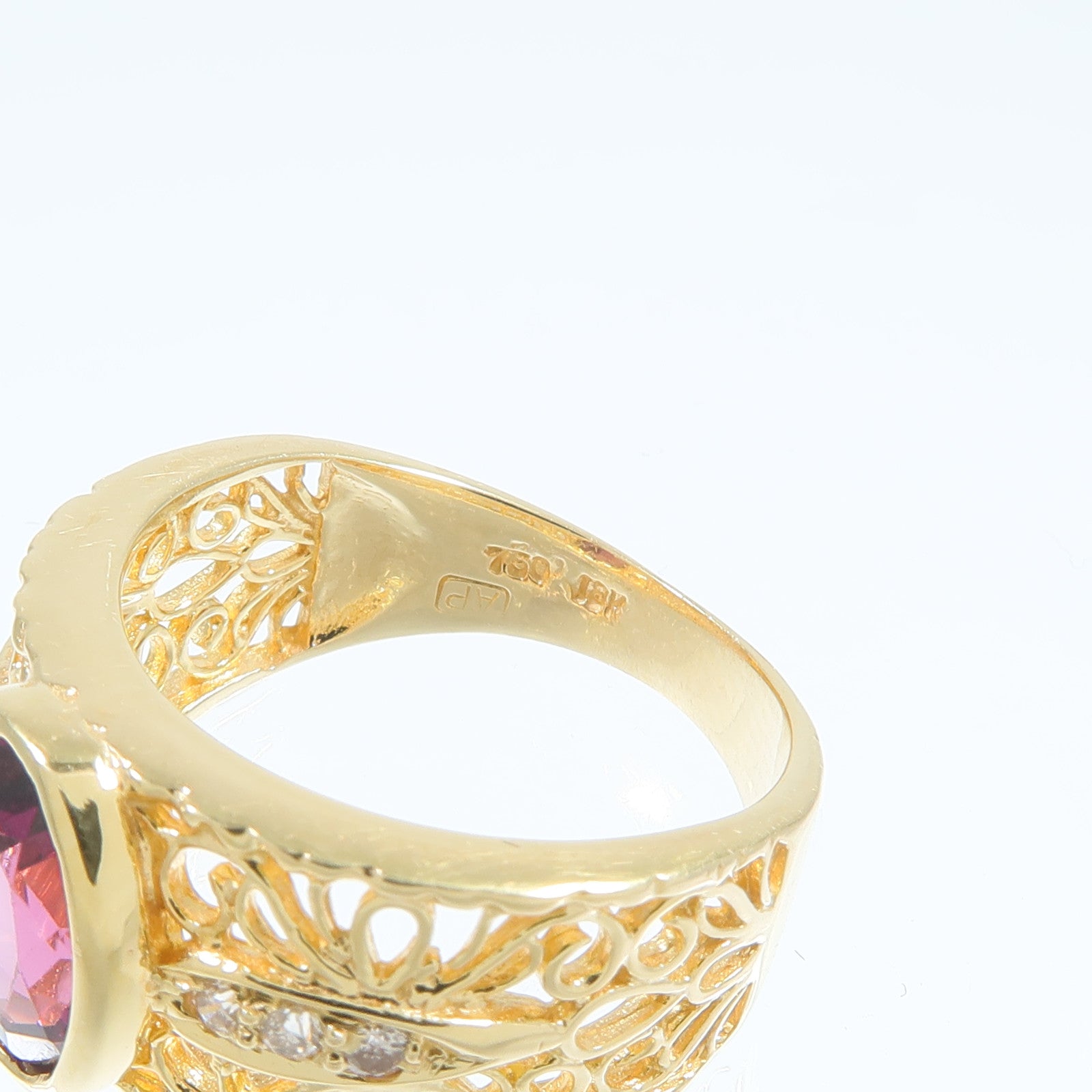 JEWELRY 18K黃金Color Stone Ring彩色寶石戒指