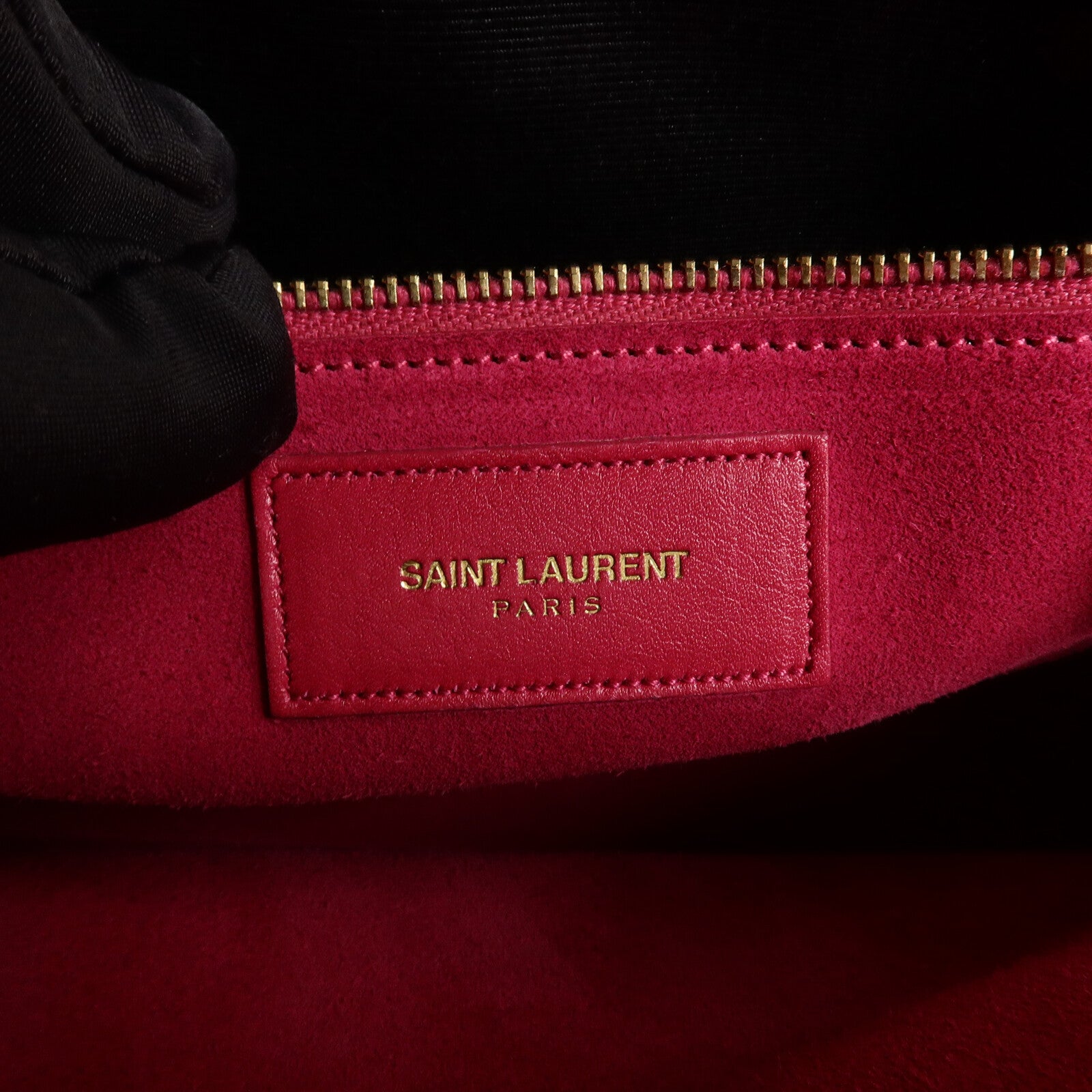 SAINT LAURENT 牛皮皮革Sac De Jour Small手挽肩背兩用袋