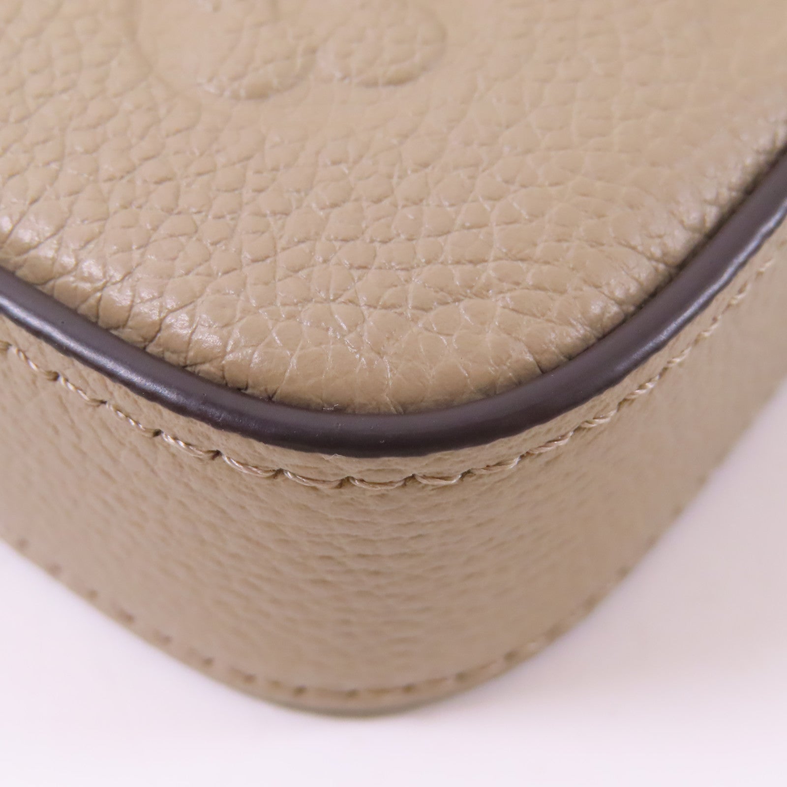 LOUIS VUITTON Monogram Empreinte Felicie Pochette金扣鏈帶肩背袋