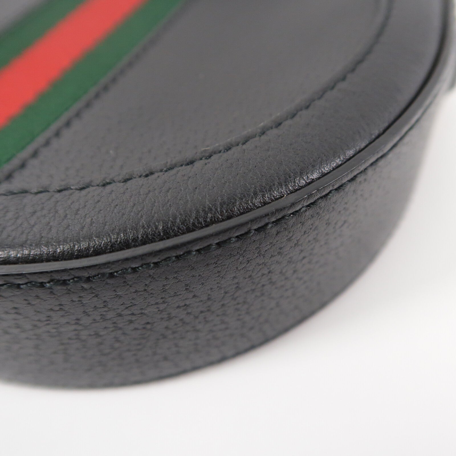 GUCCI 牛皮皮革Ophidia Mini GG Round Shoulder Bag鏈帶肩背袋