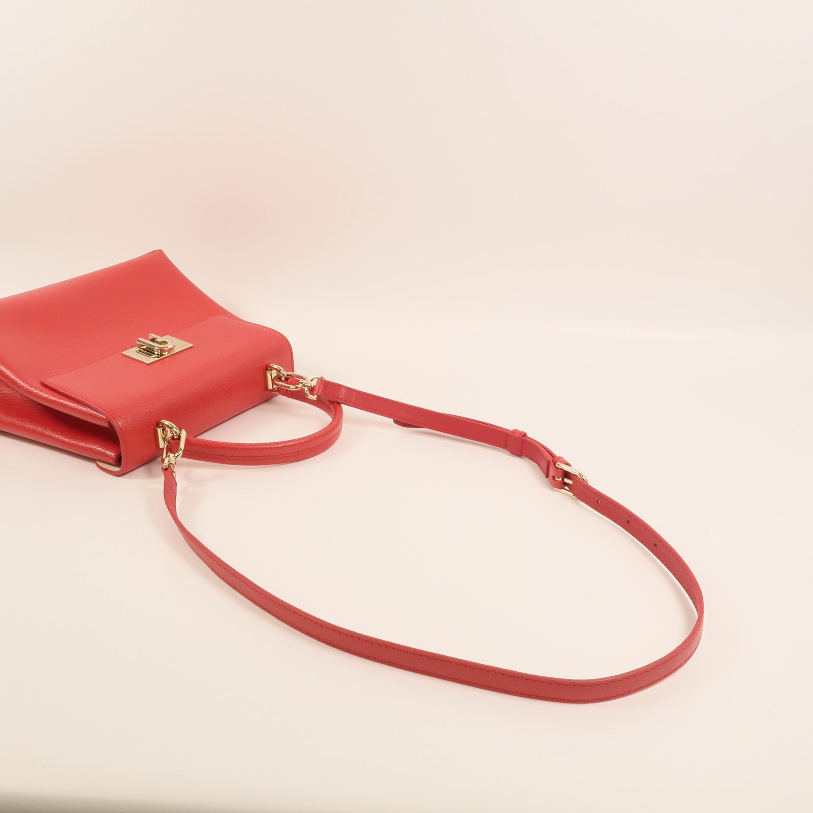 Furla 牛皮皮革2 Way Shoulder手挽肩背兩用袋