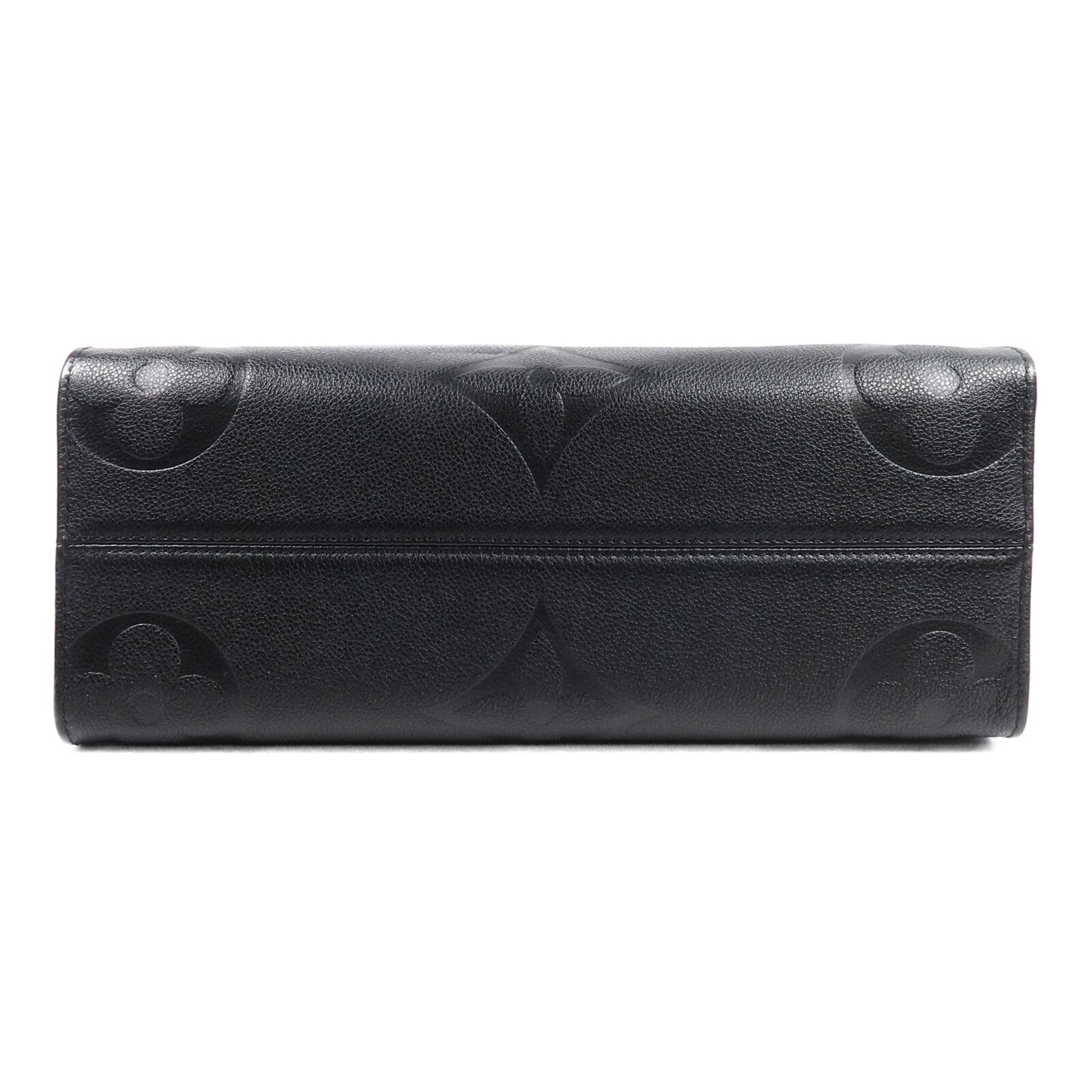 LOUIS VUITTON Monogram Empreinte On The Go MM金扣手挽肩背兩用袋