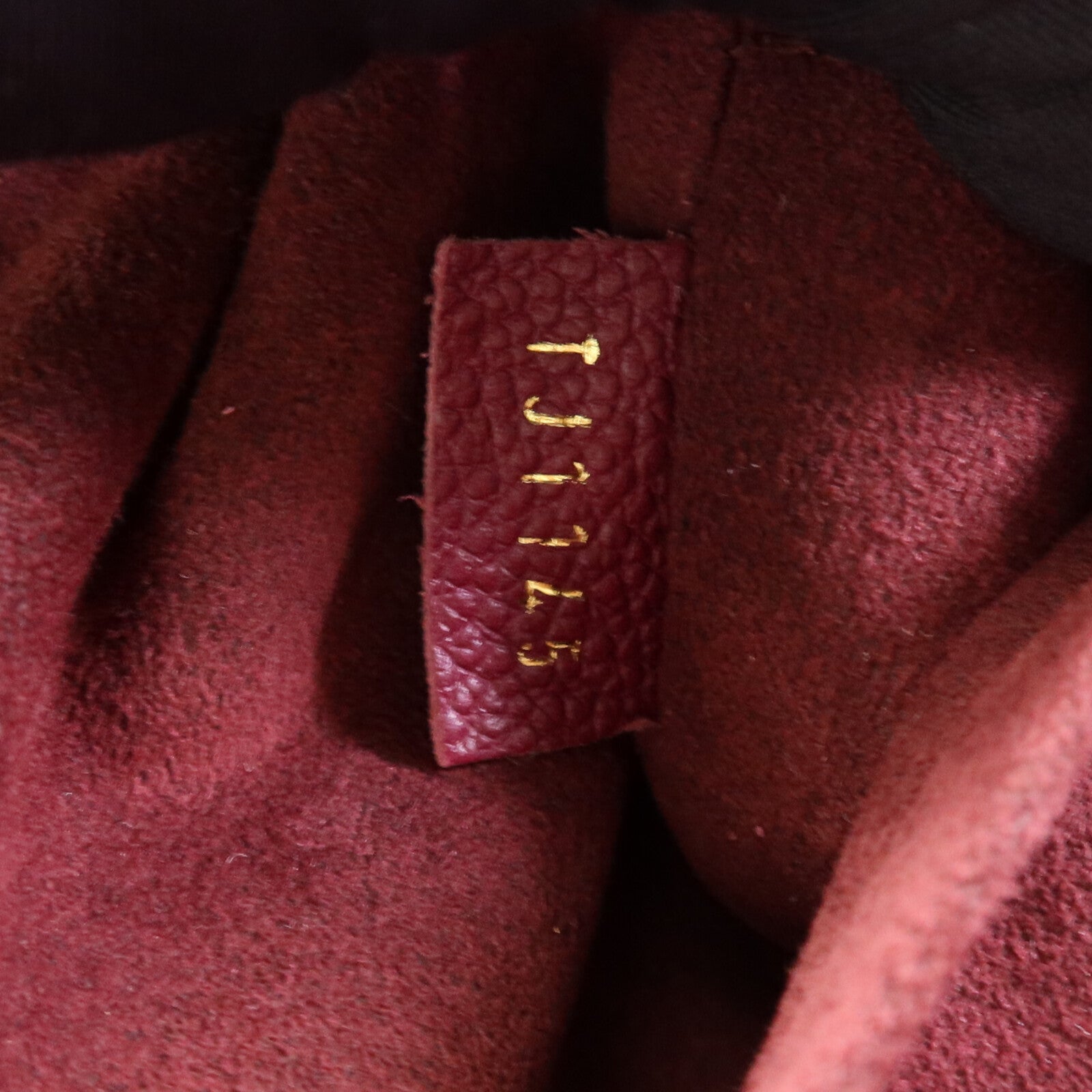 LOUIS VUITTON 【激減優惠】Monogram Empreinte Trocadero金扣手挽袋