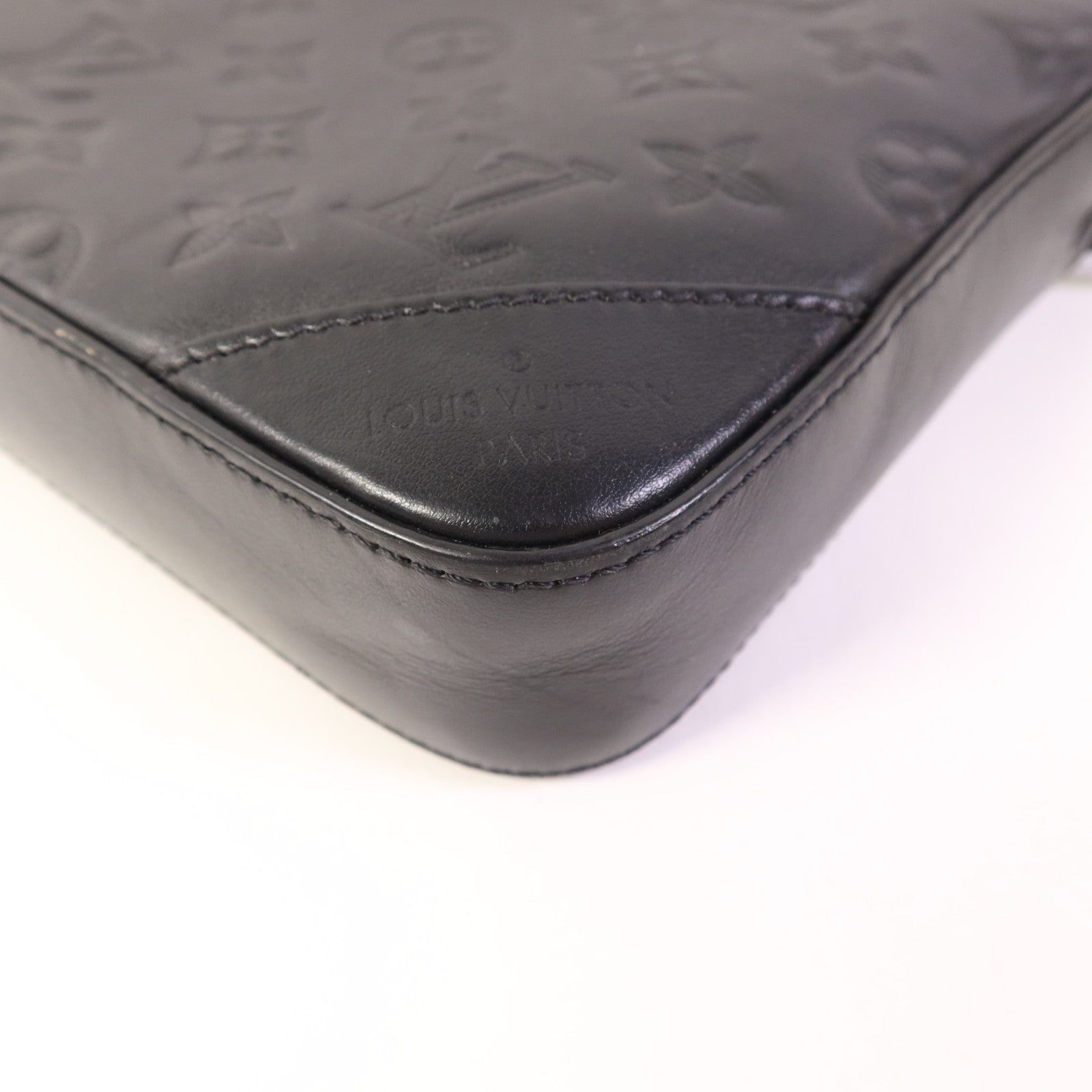 LOUIS VUITTON Monogam Shadow Dou Messenger Bag肩背袋