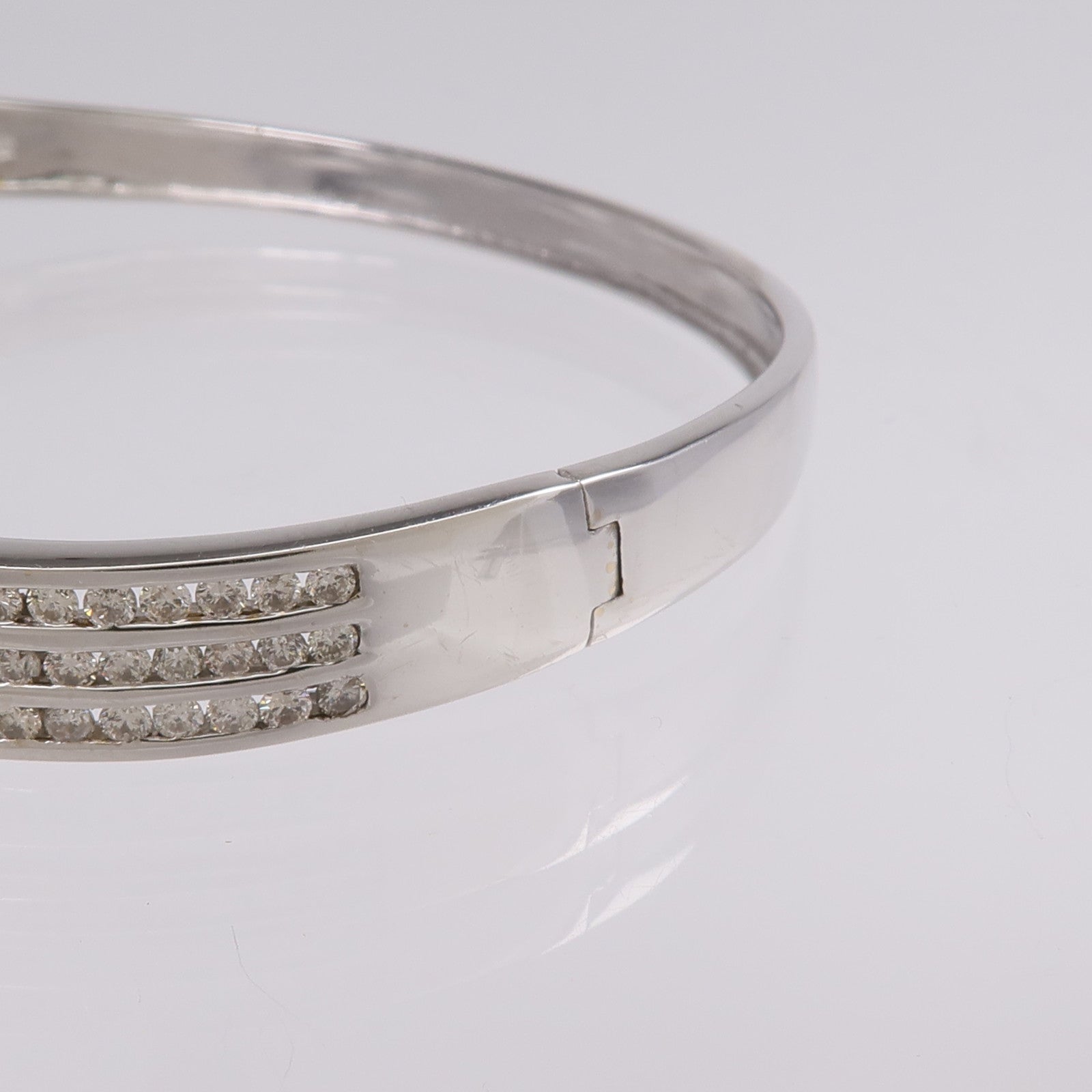 JEWELRY 18K白金Diamond Bracelet鑽石手鐲