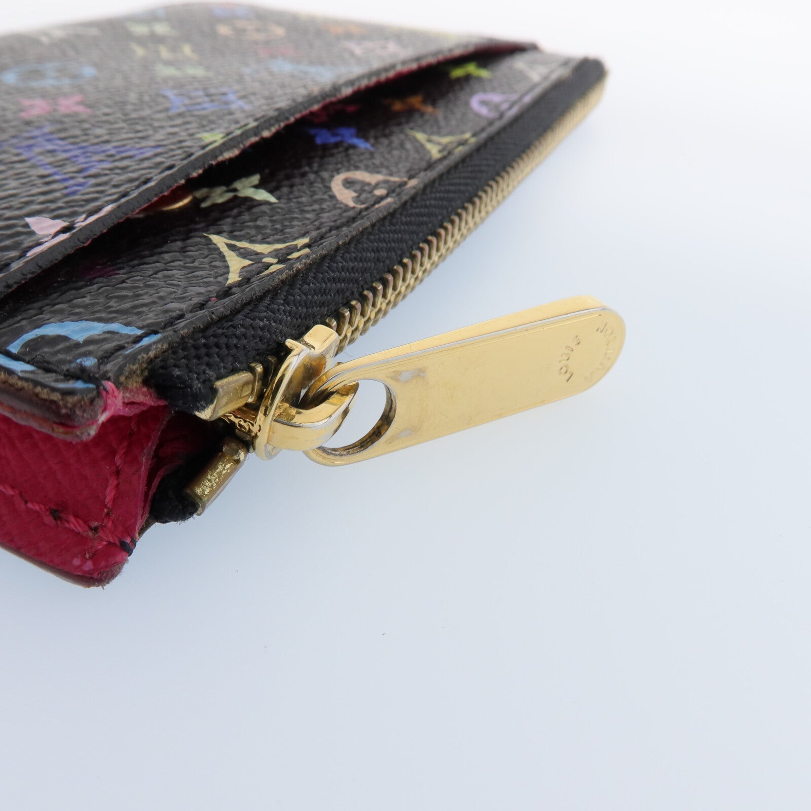 LOUIS VUITTON Monogram Multicolore Card Case金扣卡片套