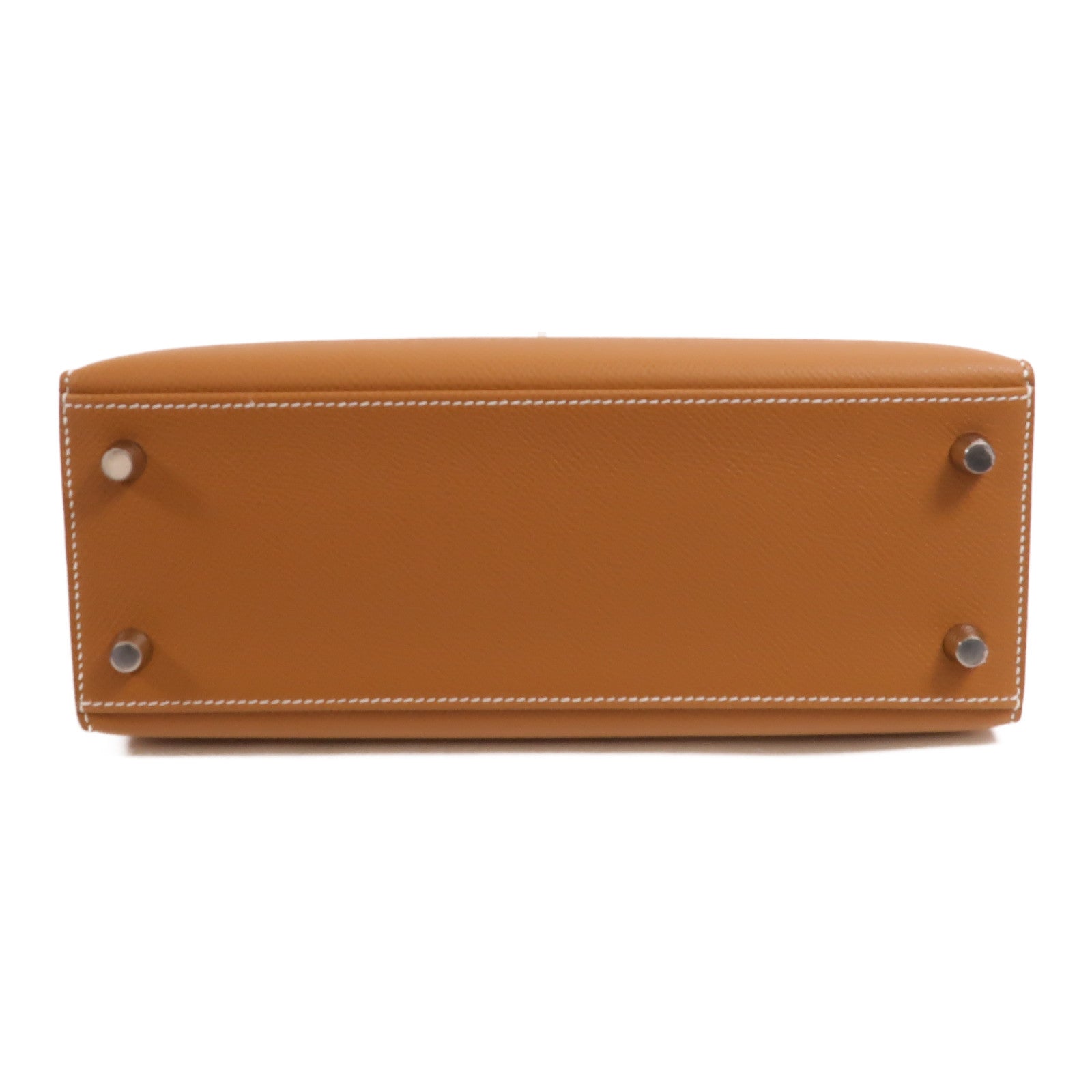 HERMES Epsom Sellier皮革Kelly 25手挽肩背兩用袋Gold
