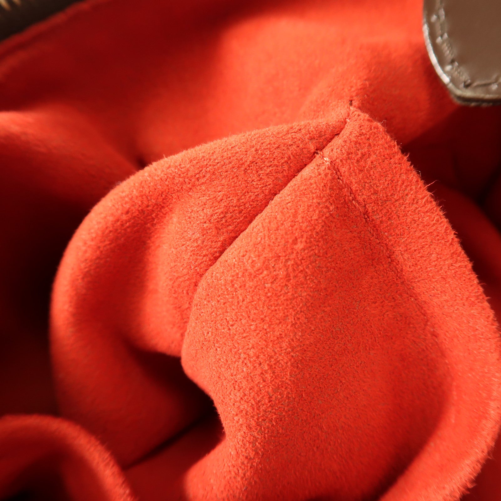 LOUIS VUITTON Damier Highbury金扣肩背袋啡色