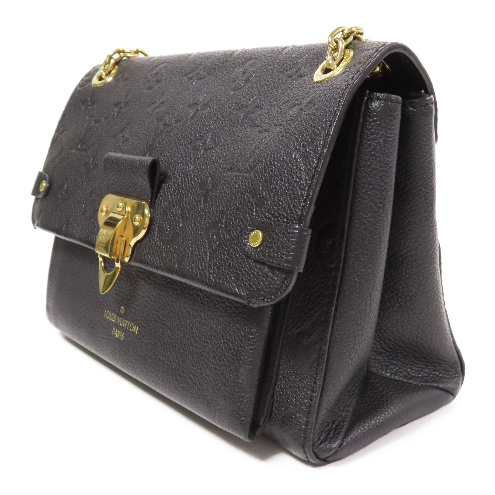 LOUIS VUITTON 【激減優惠】Monogram Empreinte Vavin PM金扣肩背袋