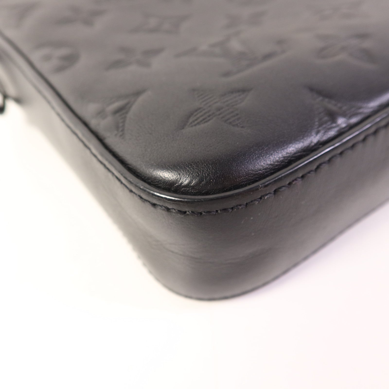 LOUIS VUITTON Monogam Shadow Dou Messenger Bag肩背袋