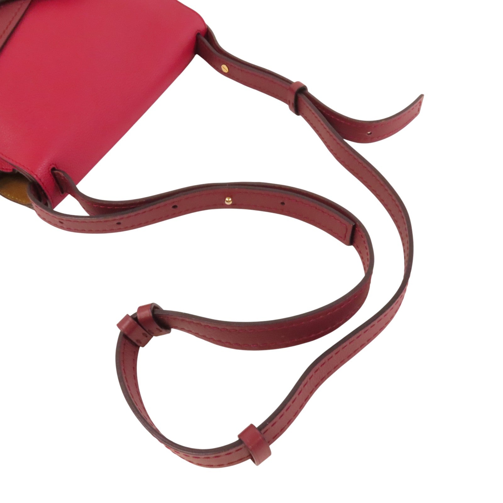 LOEWE 牛皮皮革Gate Small金扣肩背袋