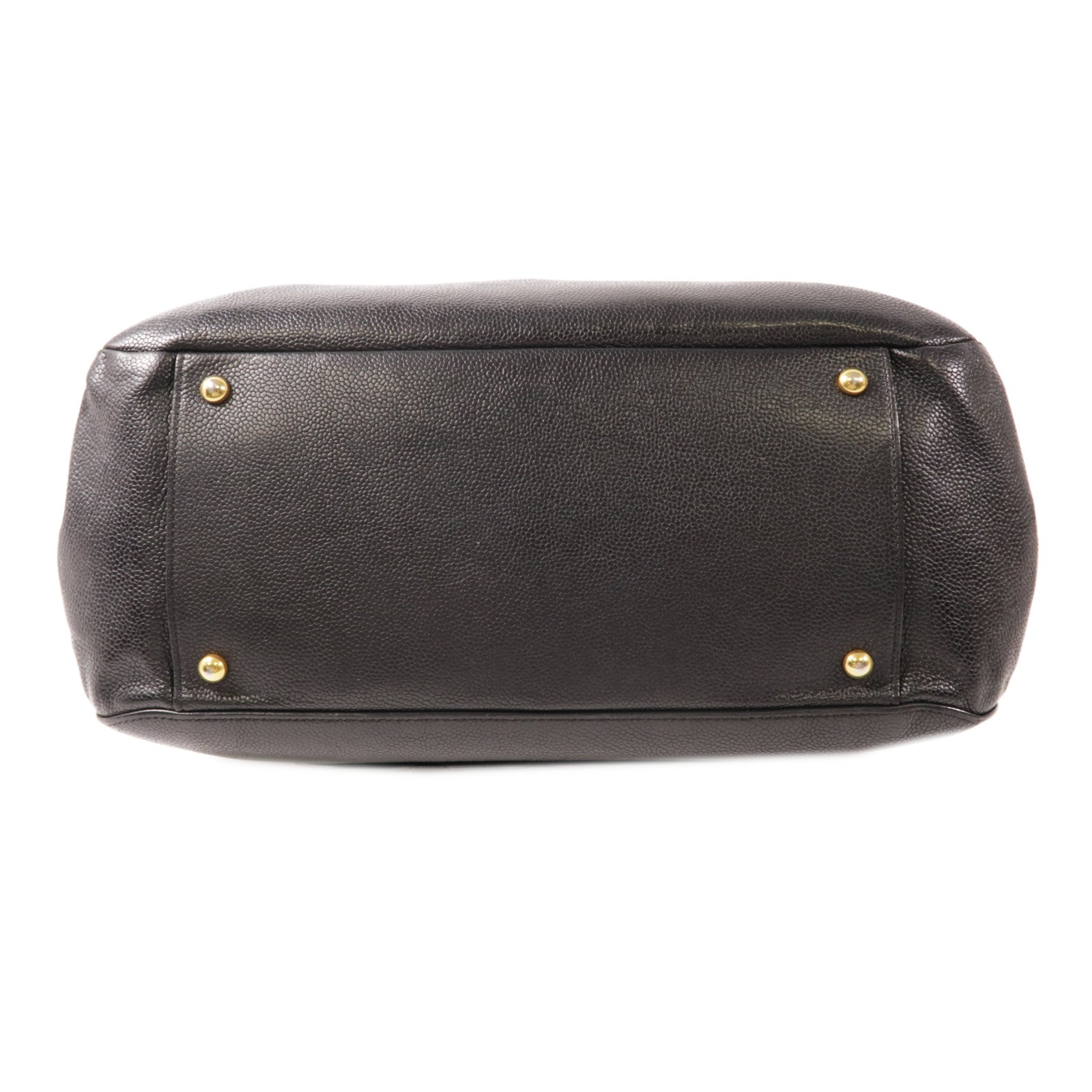 CHANEL 牛皮皮革2Way Shoulder Bag金扣手挽肩背兩用袋