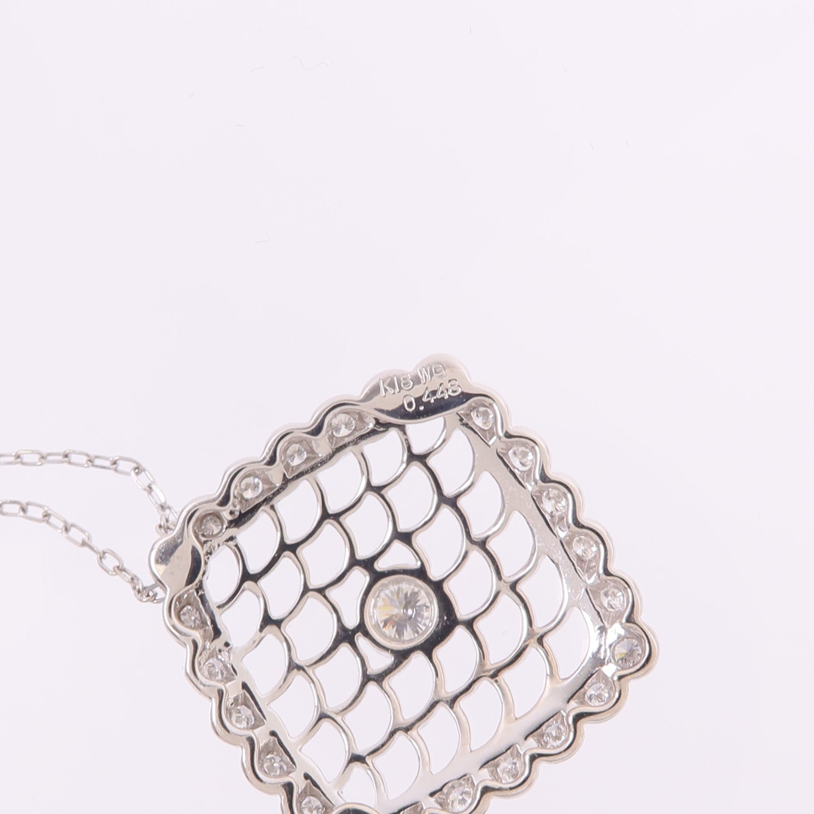 JEWELRY 【激減優惠】18K白金Diamond Necklace鑽石項鍊
