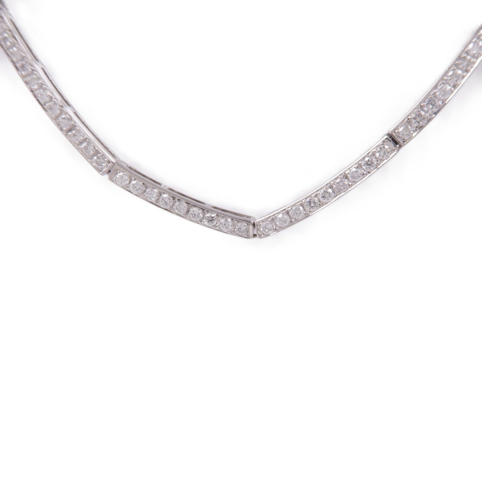 JEWELRY 18K白金Diamond Necklace鑽石項鍊
