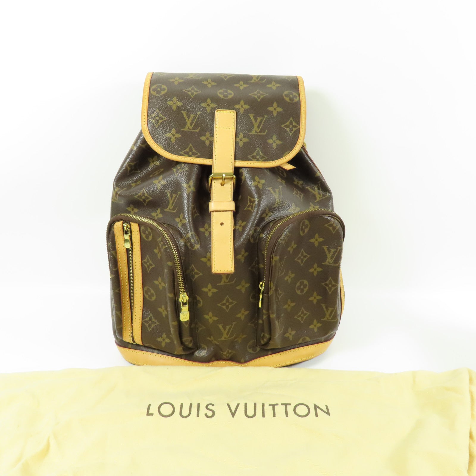 LOUIS VUITTON Mongram Sac A Dos Bosphore背包棕色