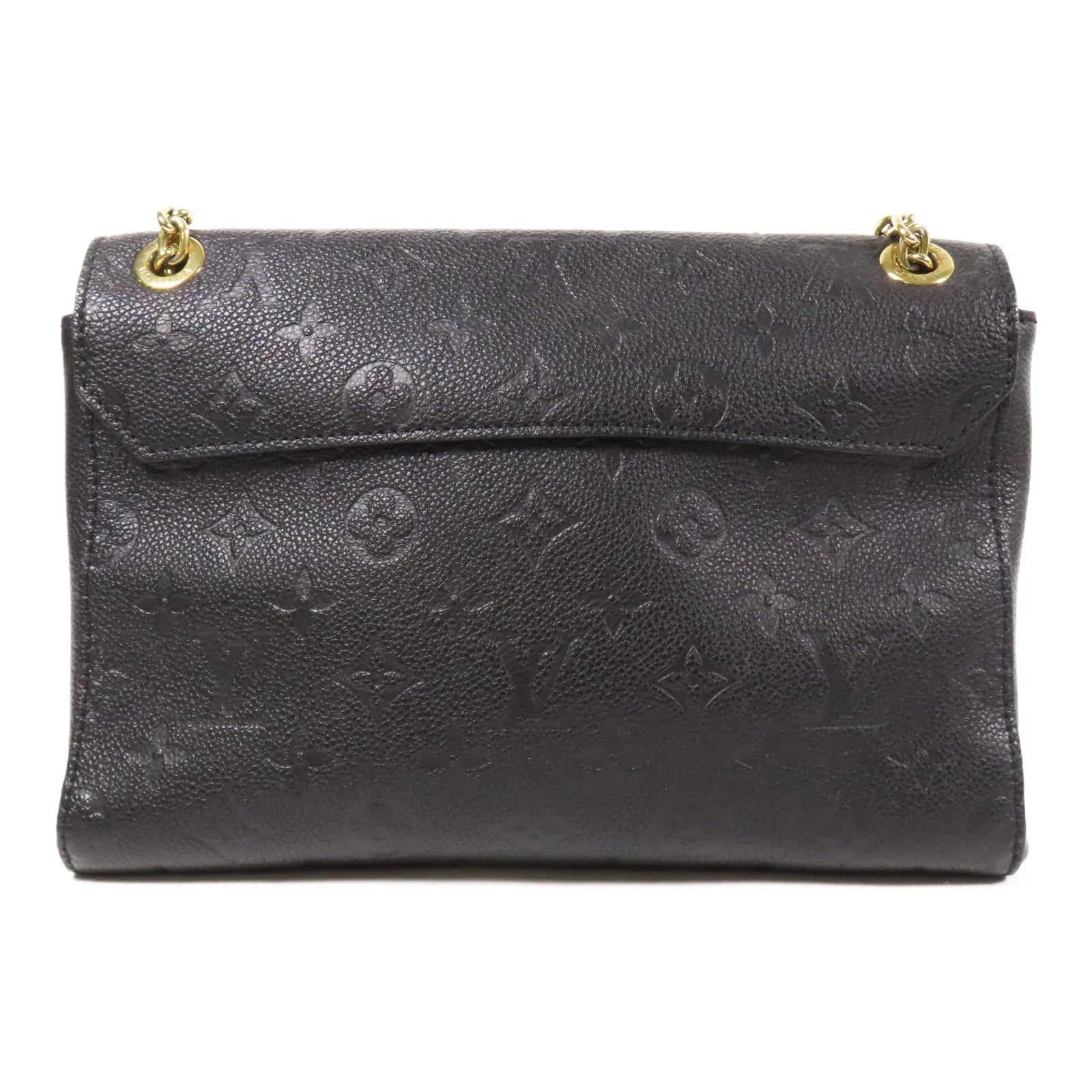 LOUIS VUITTON LV GHW Vavin PM Shoulder Bag M44151 Monogram Empreinte Black