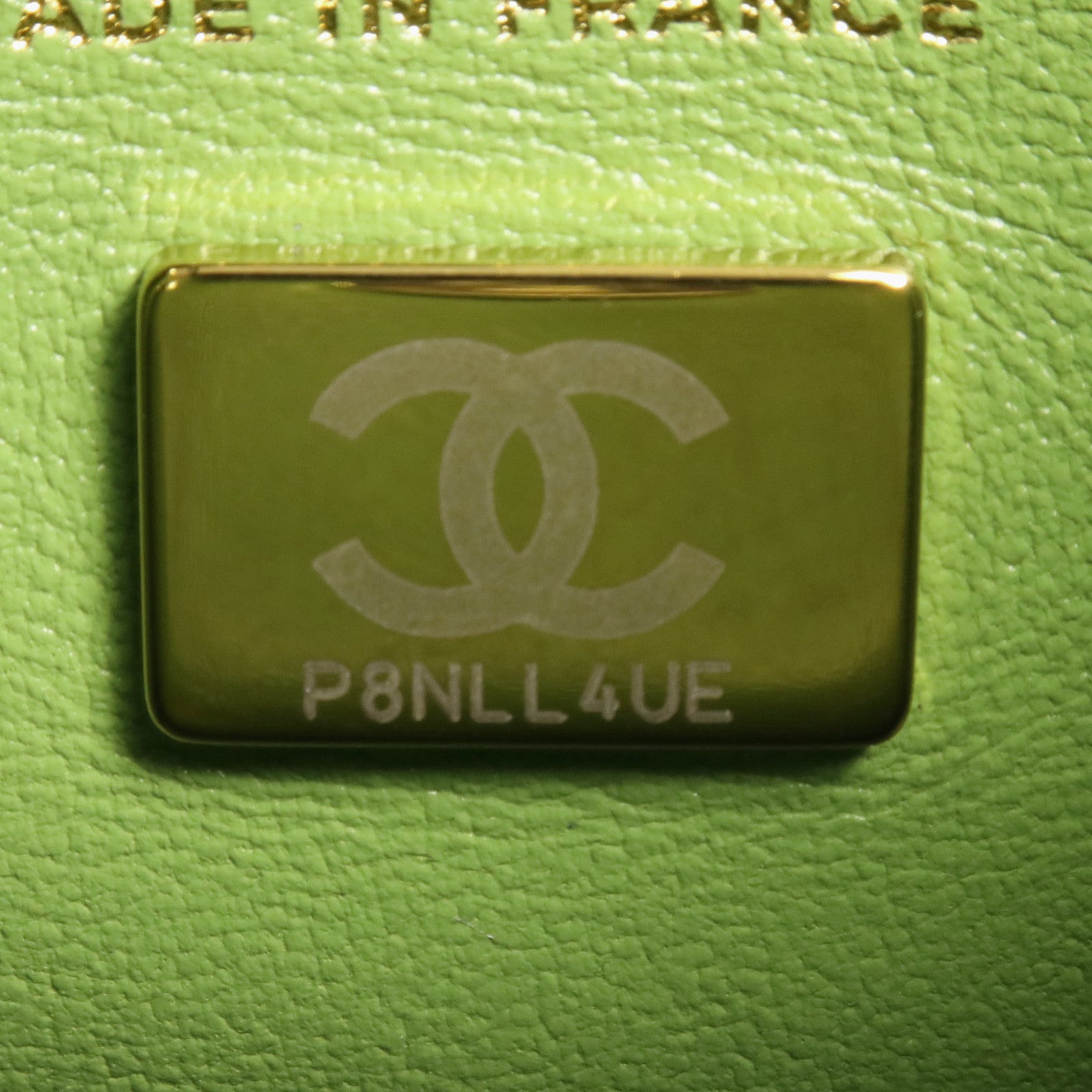 CHANEL 牛皮皮革Shoulder Bag金扣鏈帶肩背袋