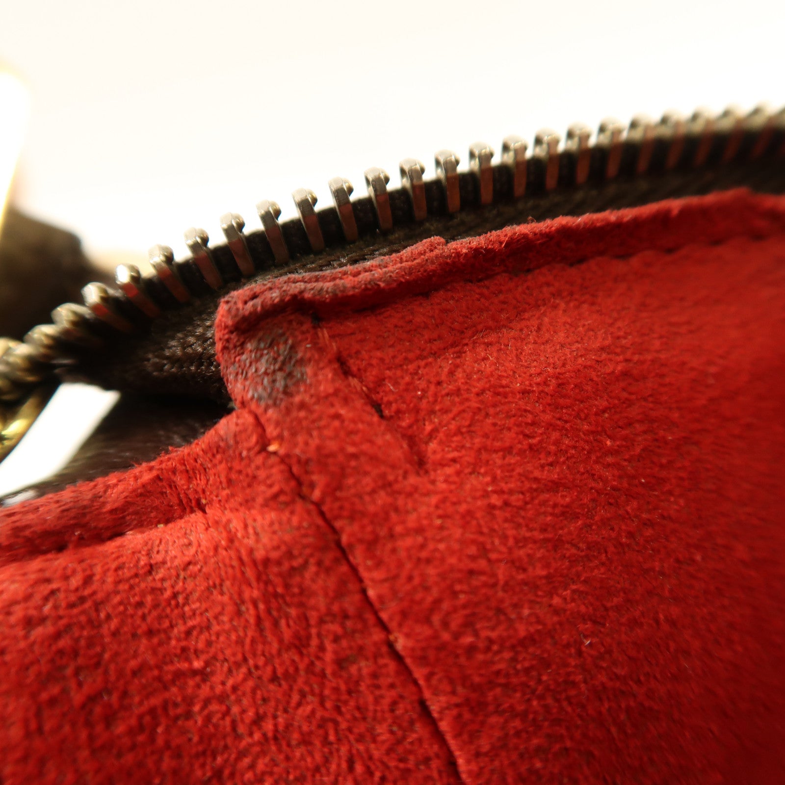 LOUIS VUITTON 【激減優惠】Damier Highbury金扣肩背袋啡色