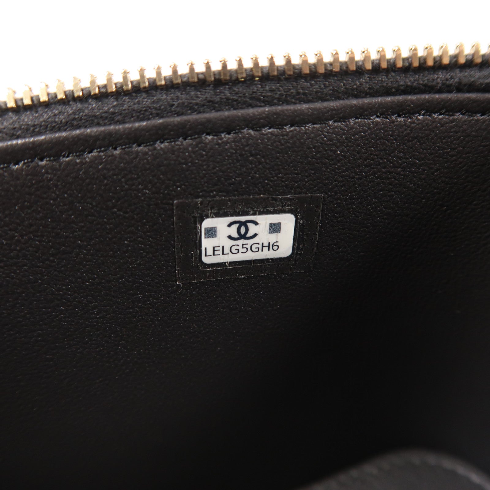 CHANEL 羊皮皮革Vanity Case金扣手挽肩背兩用袋