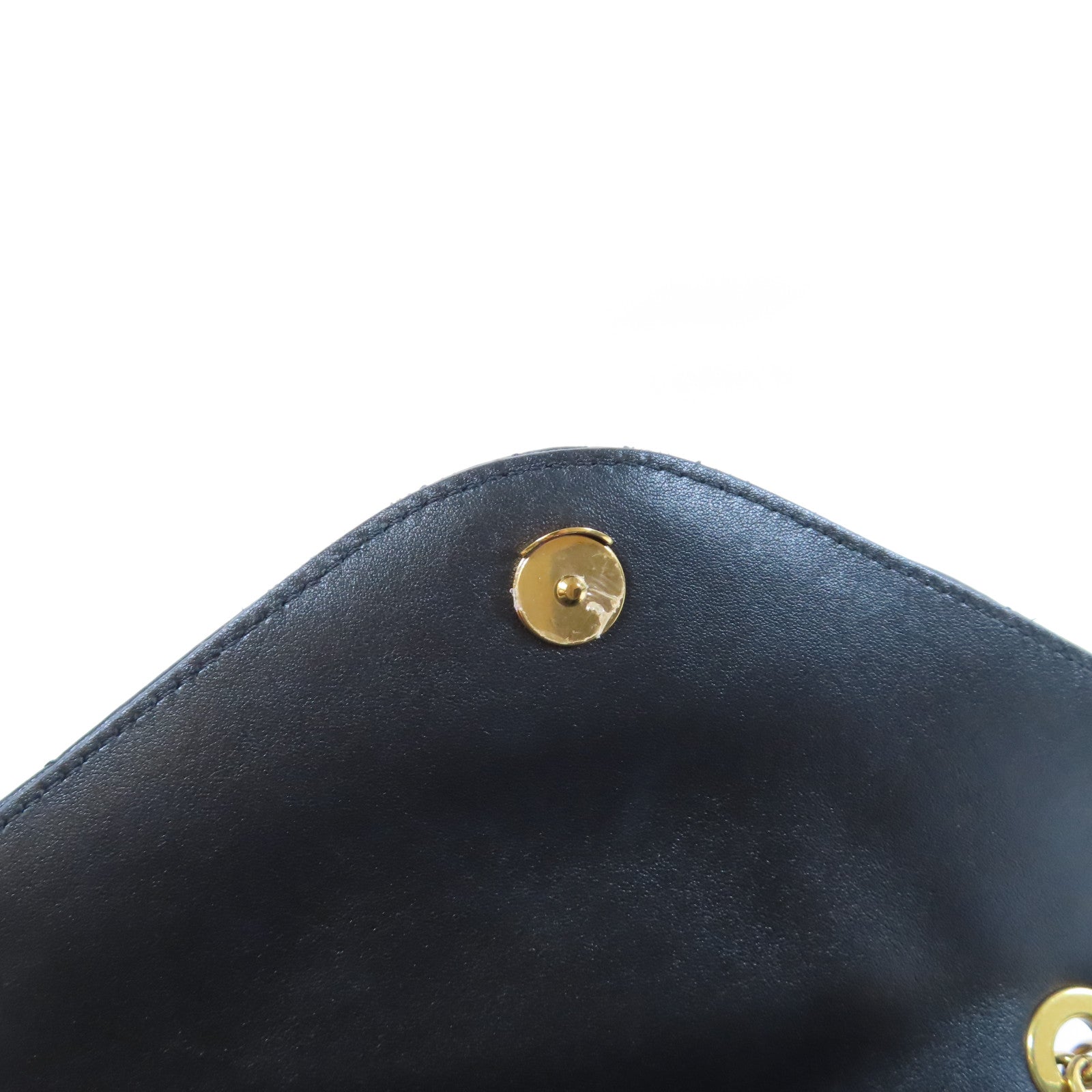 LOUIS VUITTON **【激減優惠】牛皮皮革New Wave Chain Bag MM金扣鏈帶肩背袋黑色
