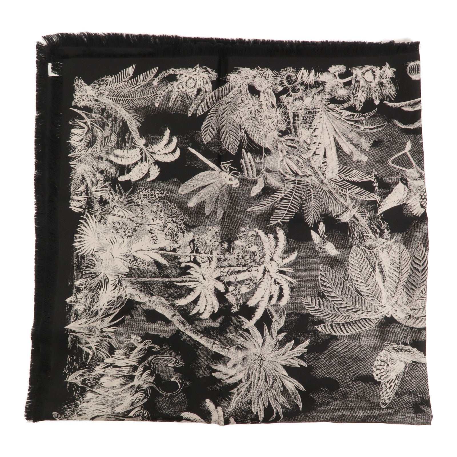 Dior 絲質Toile De Jouy Sauvage 90 Square Scarf絲巾