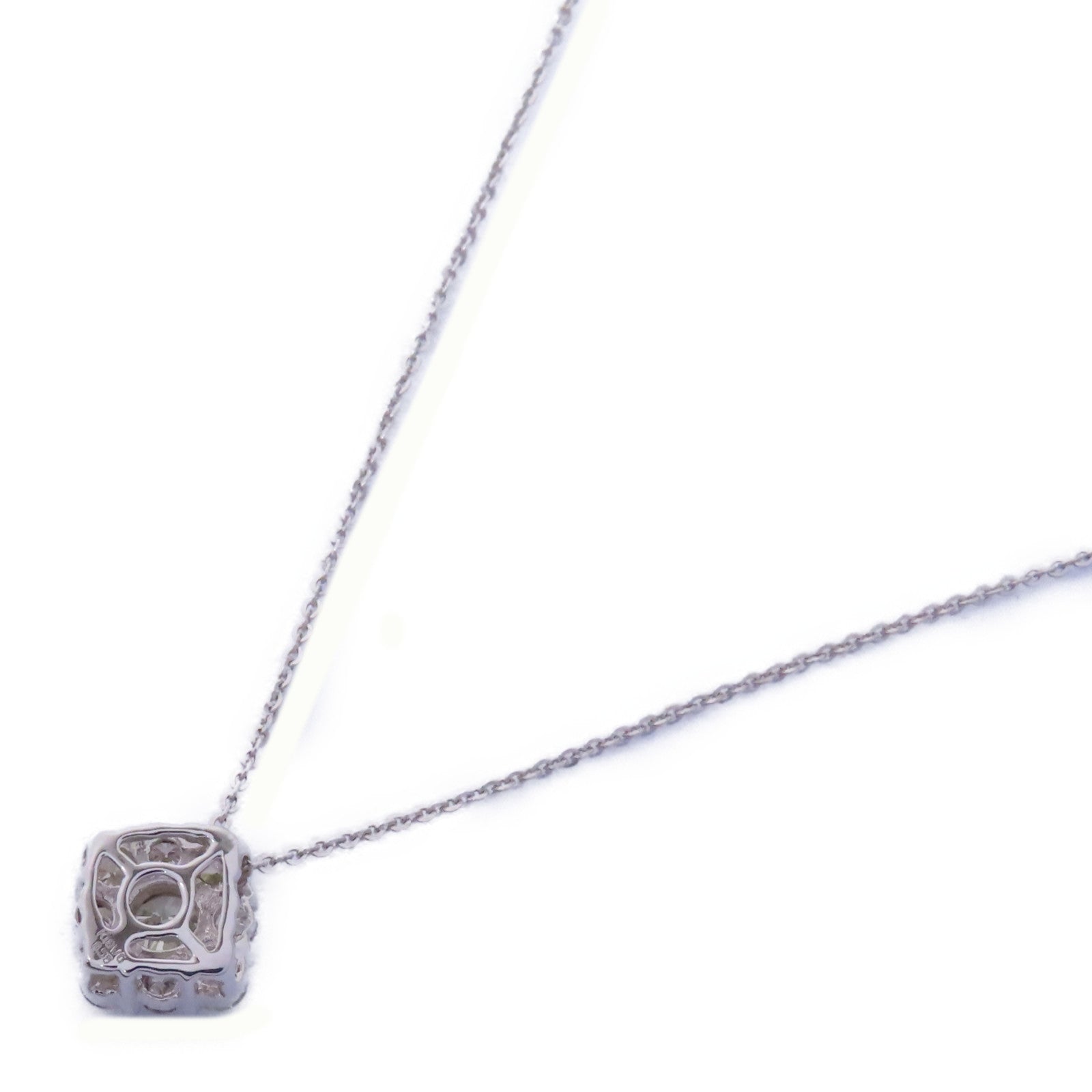 JEWELRY 18K白金Diamond Necklace 0.5ct鑽石項鍊