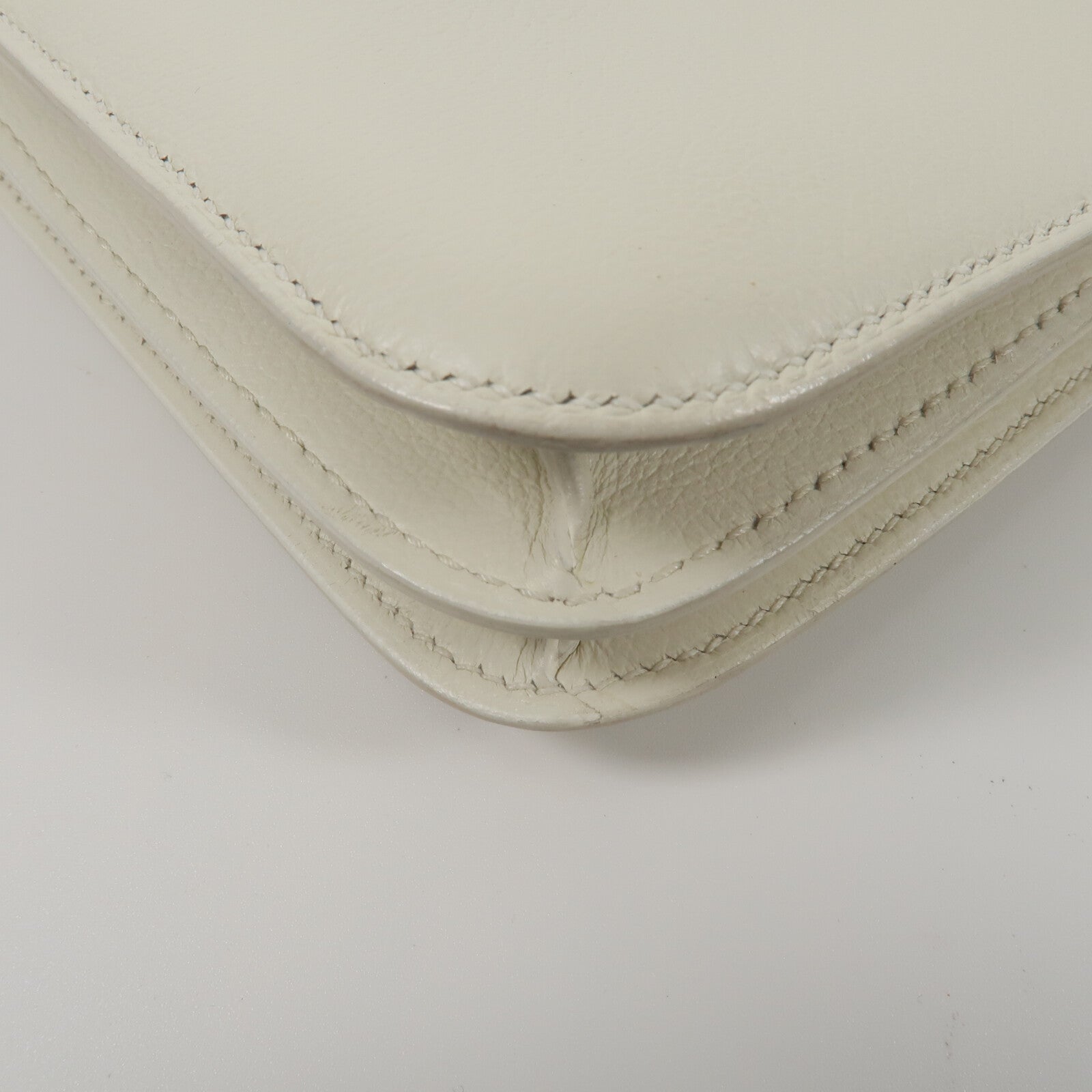HERMES Evercolor皮革Constance Mini肩背袋Nata