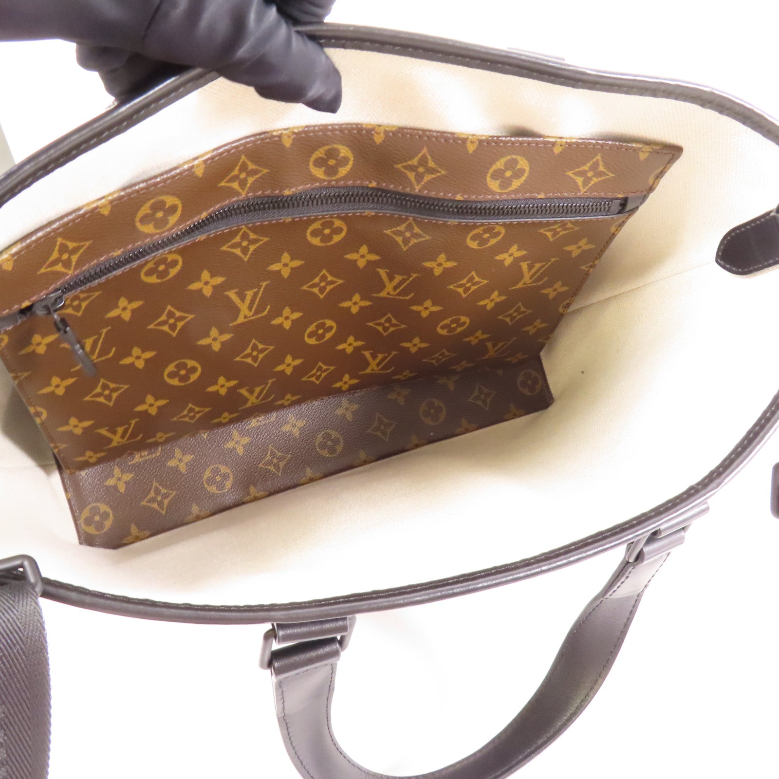 LOUIS VUITTON LV Week-end 2Way Shoulder Bag Handbag M45733 Monogram Brown