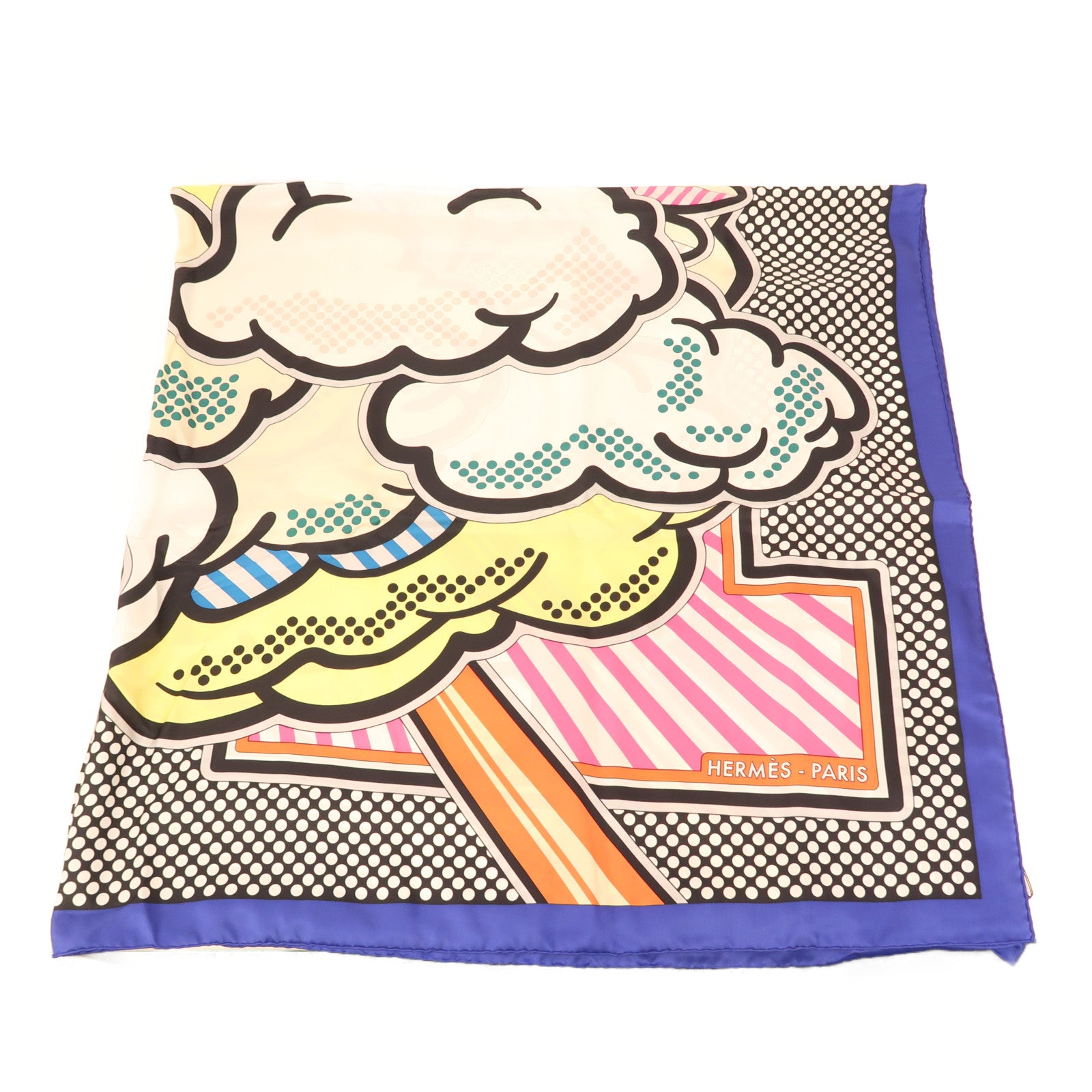 HERMES 絲質Scarf 140X140絲巾