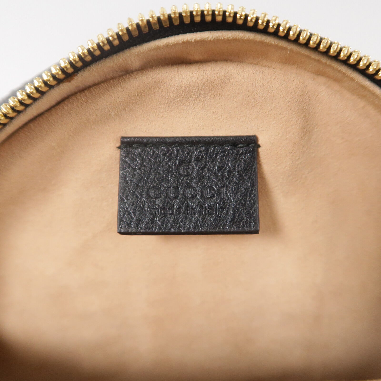GUCCI 牛皮皮革Ophidia Mini GG Round Shoulder Bag鏈帶肩背袋