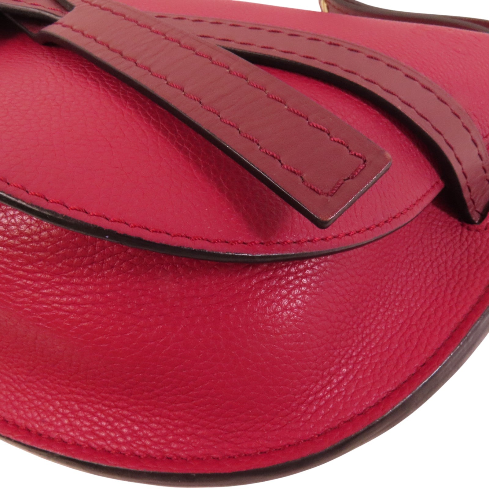 LOEWE 牛皮皮革Gate Small金扣肩背袋