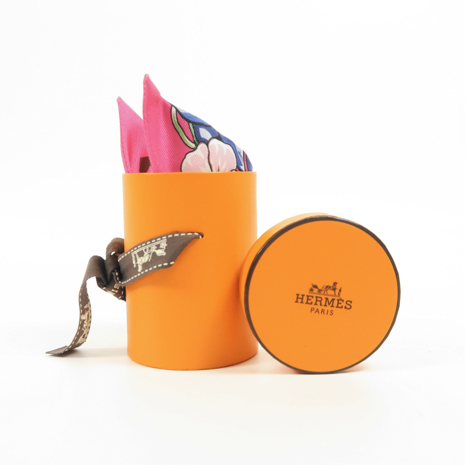 HERMES 絲質Twilly絲巾