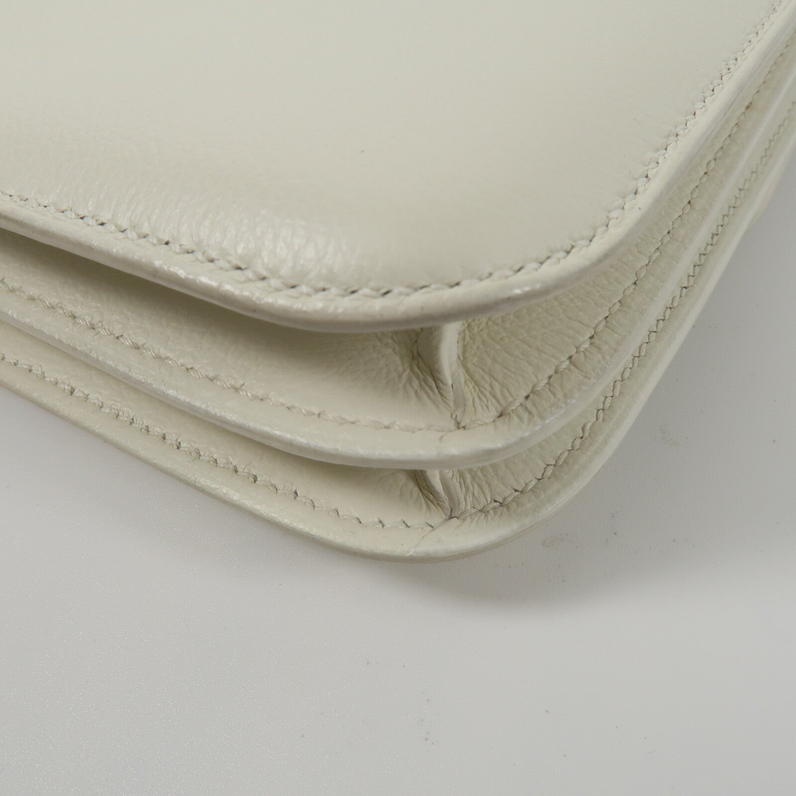 HERMES Evercolor皮革Constance Mini肩背袋Nata