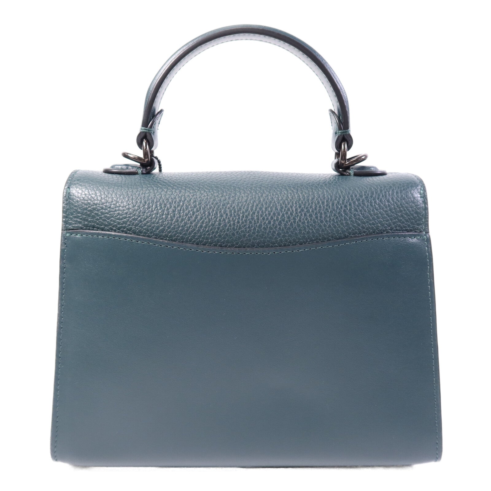 COACH 牛皮皮革2 Way Shoulder Bag手挽肩背兩用袋