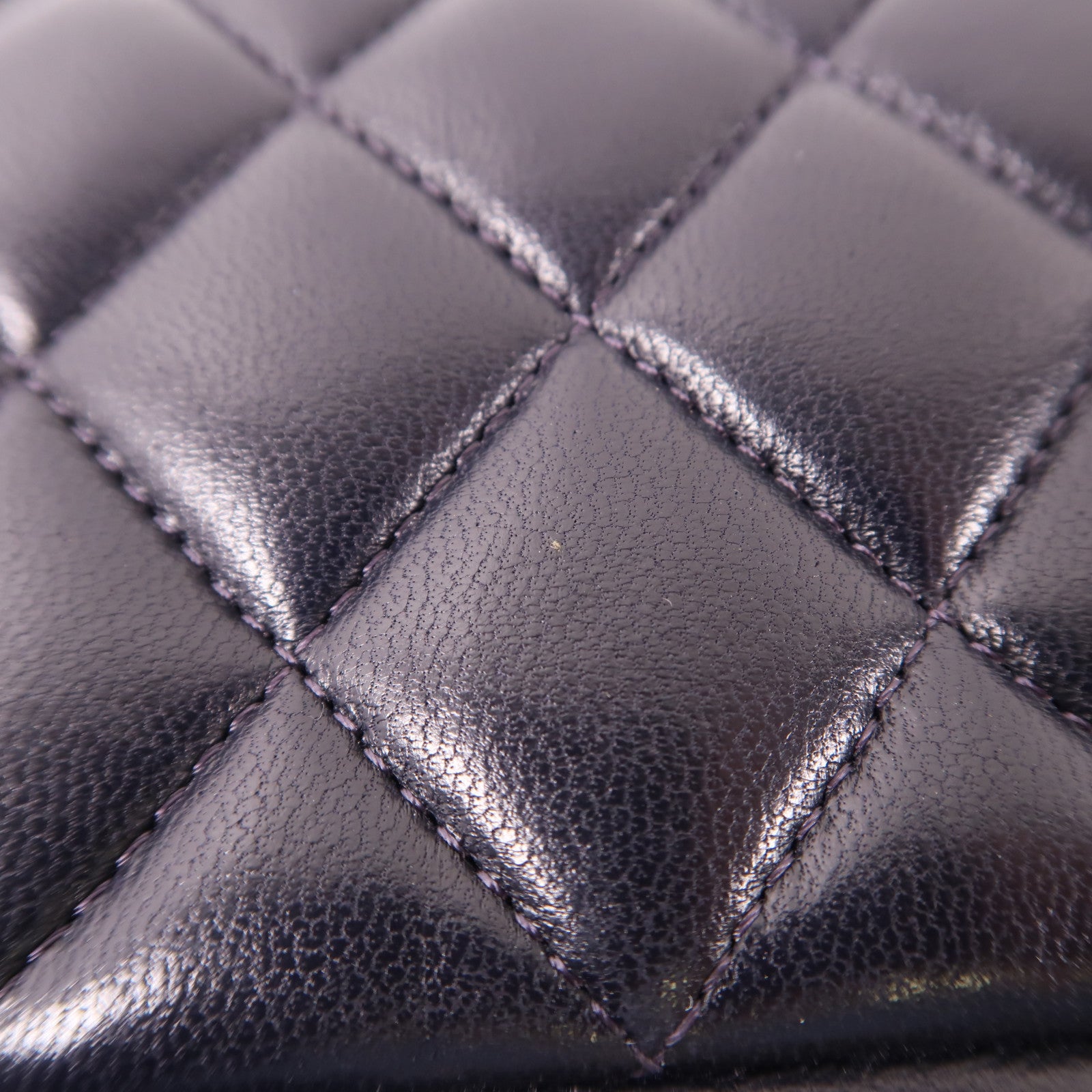 CHANEL 【激減優惠】羊皮皮革Classic 25銀扣鏈帶肩背袋