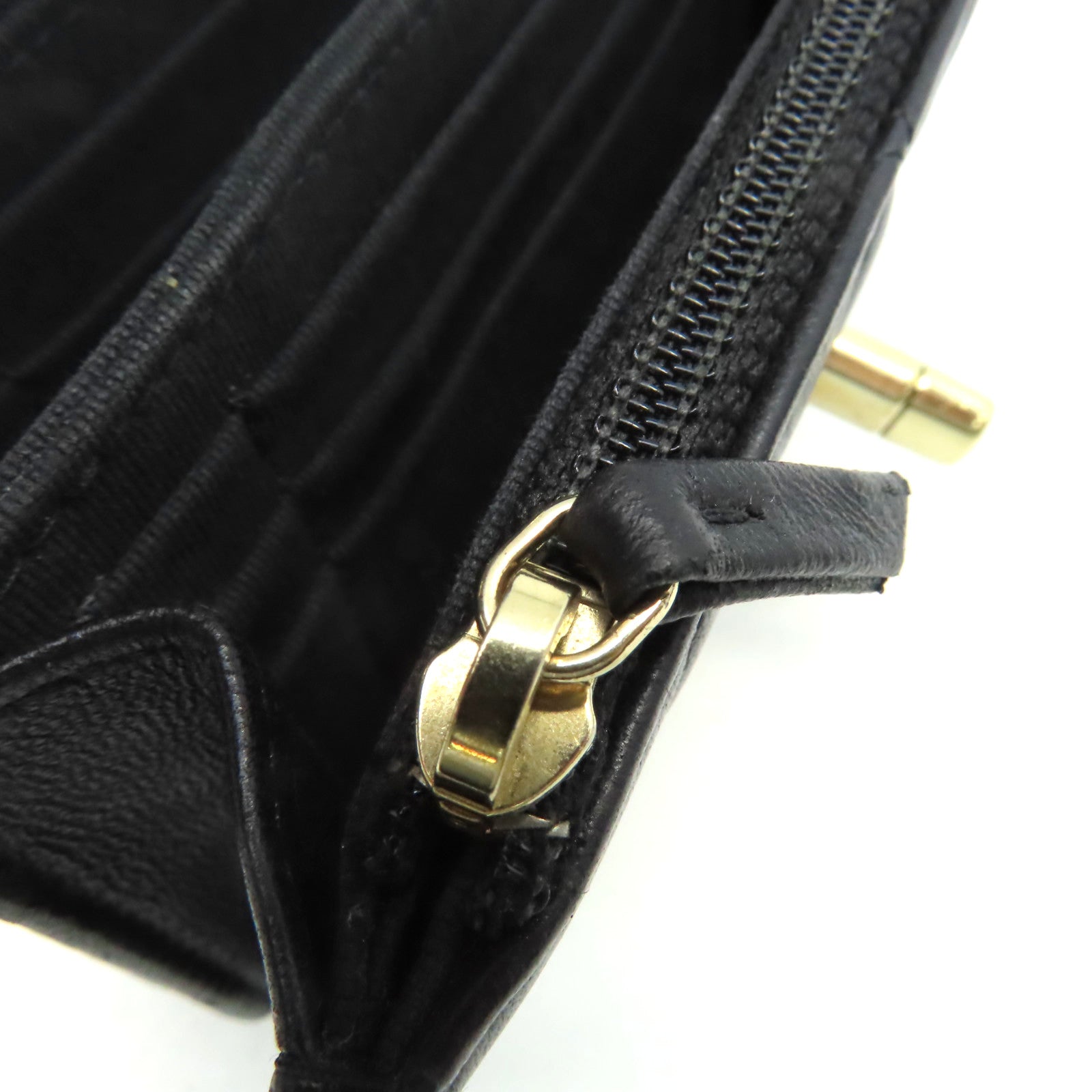 CHANEL 菱格羊皮皮革Trendy WOC Wallet On Chain金扣鏈帶肩背袋黑色