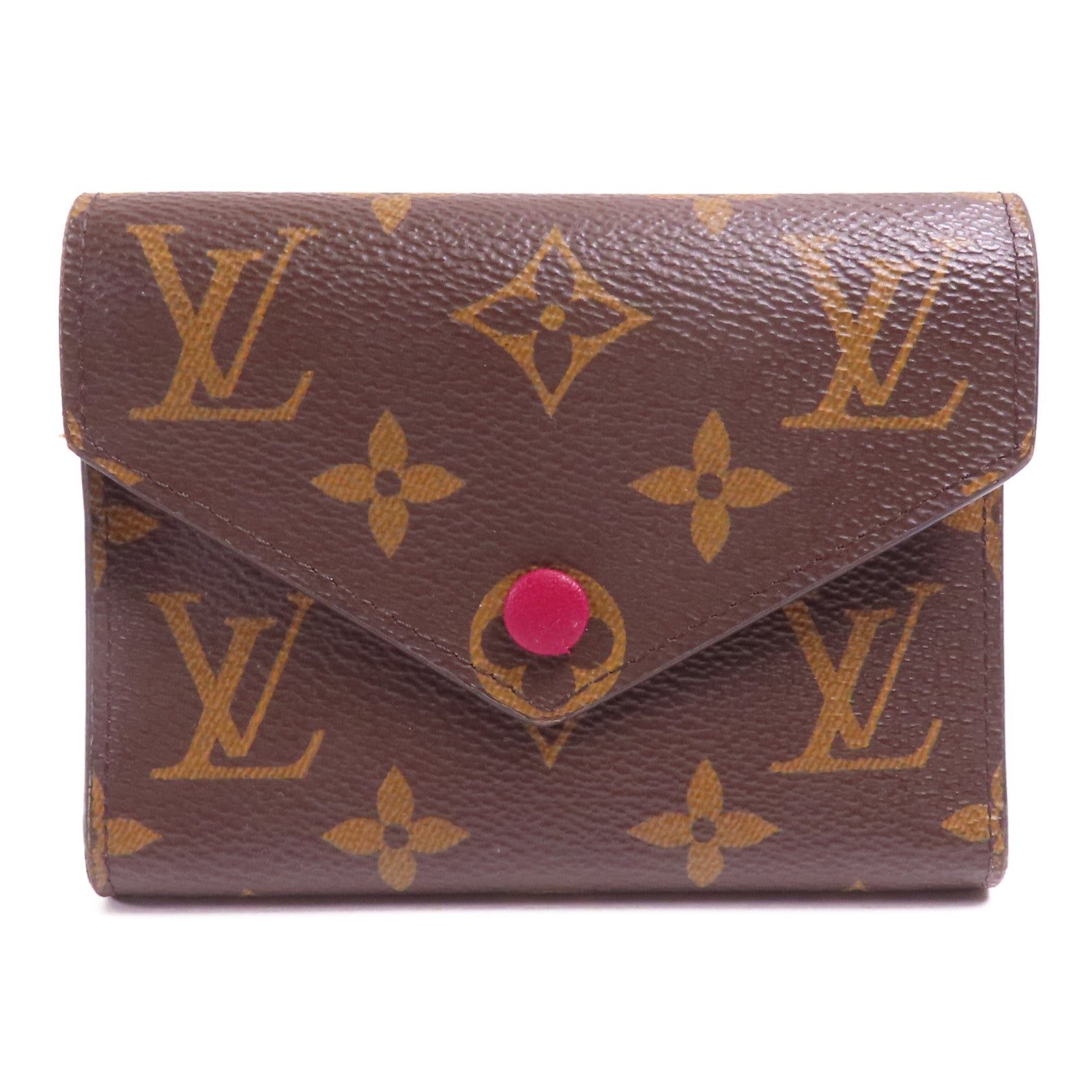 LOUIS VUITTON Monogram Victorine金扣錢包