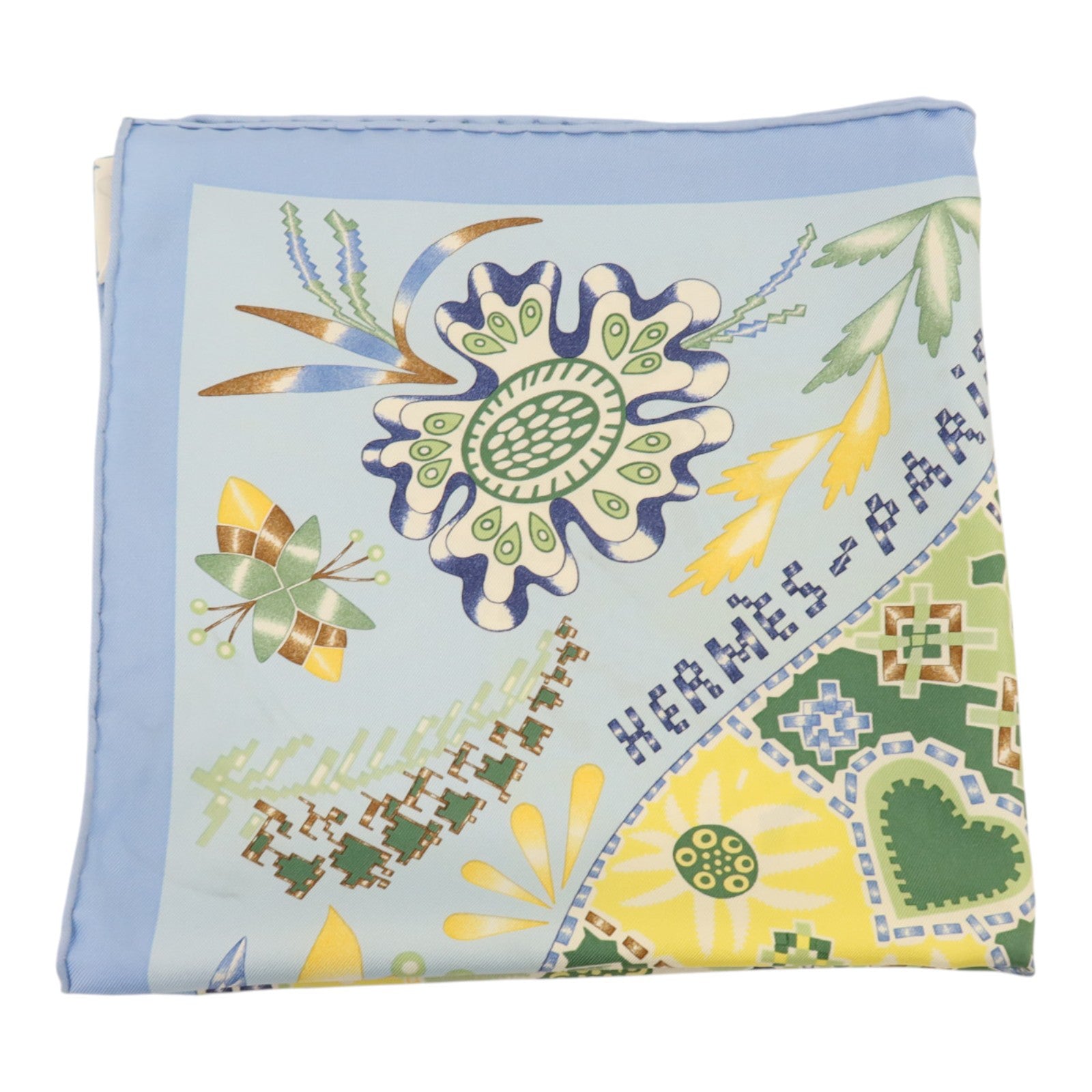 HERMES 絲質Scarf 40x40cm絲巾