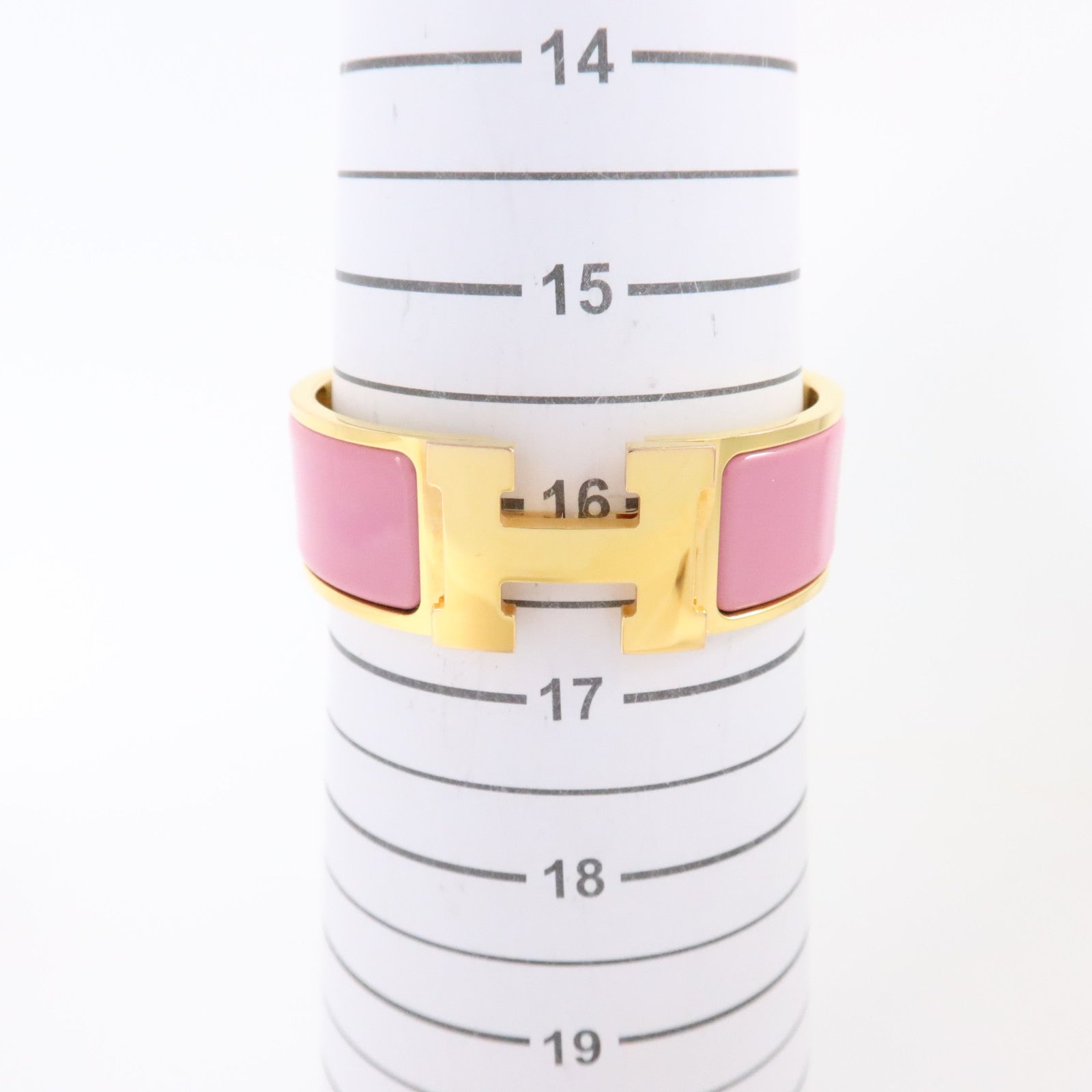 HERMES 金屬/琺瑯Clic-Clac H Bracelet金扣手鏈