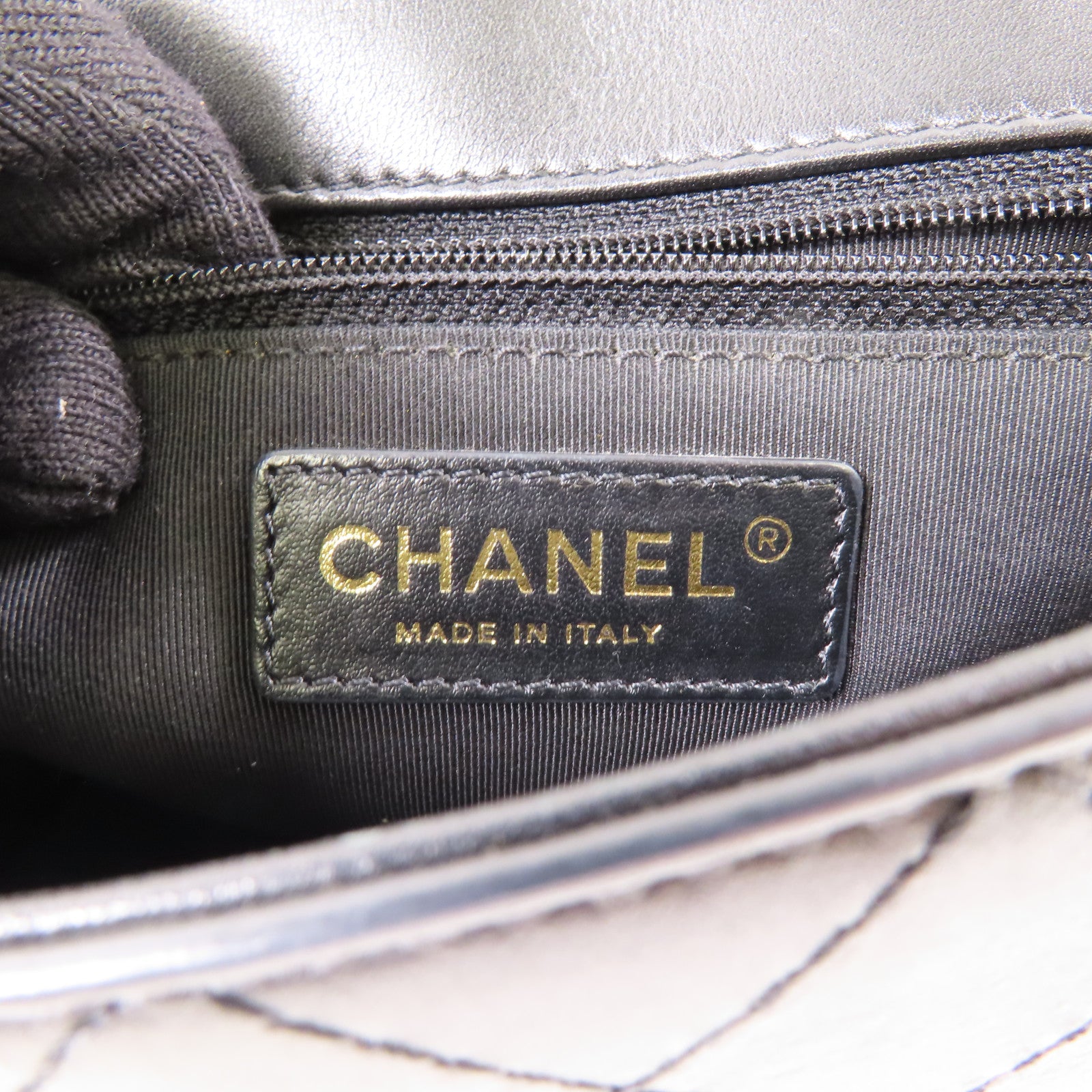 CHANEL【激減優惠】 牛皮皮革Chain Shoulder Bag金扣鏈帶肩背袋
